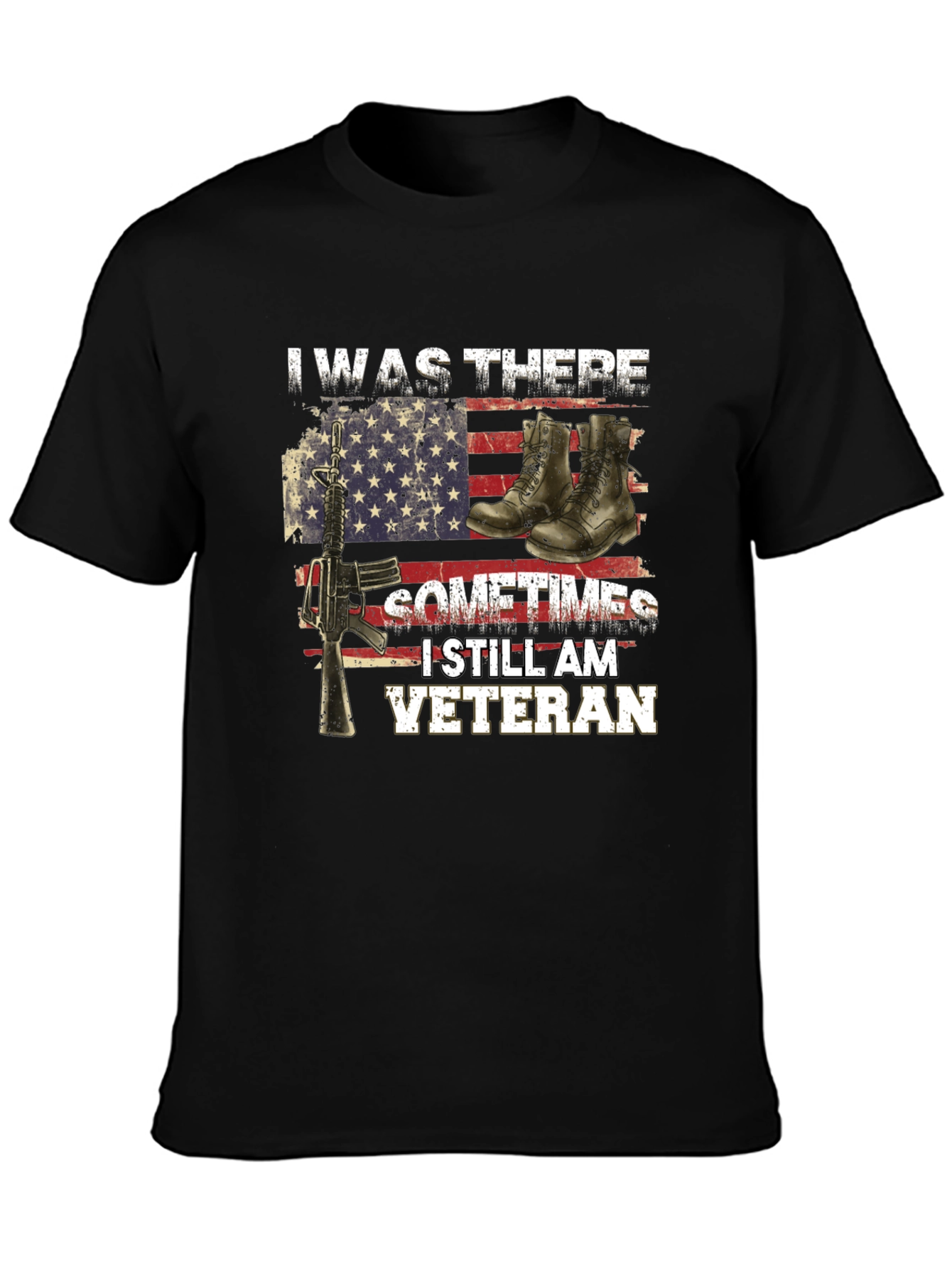 Veteran Graphic T-Shirt - I Was There