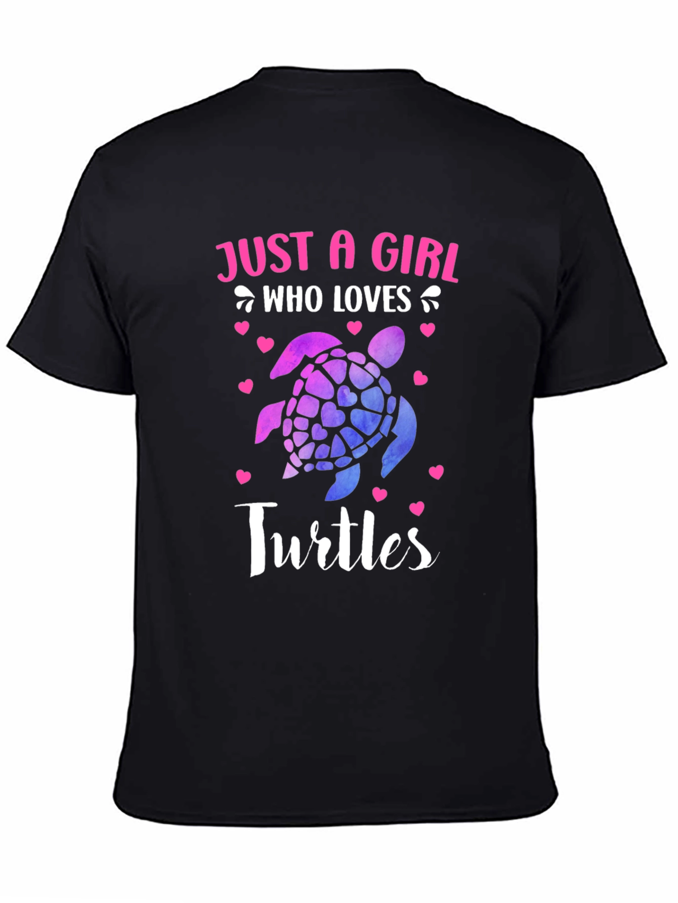 Just A Girl Who Loves Turtles T-Shirt