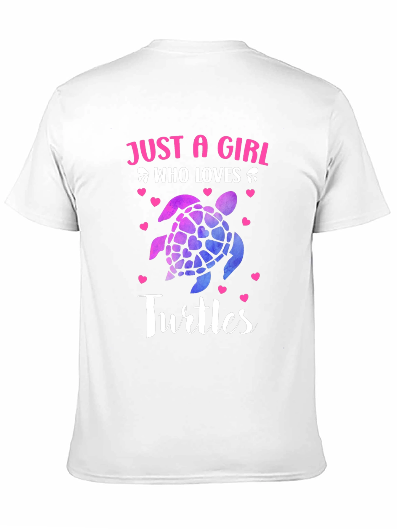 Just A Girl Who Loves Turtles T-Shirt