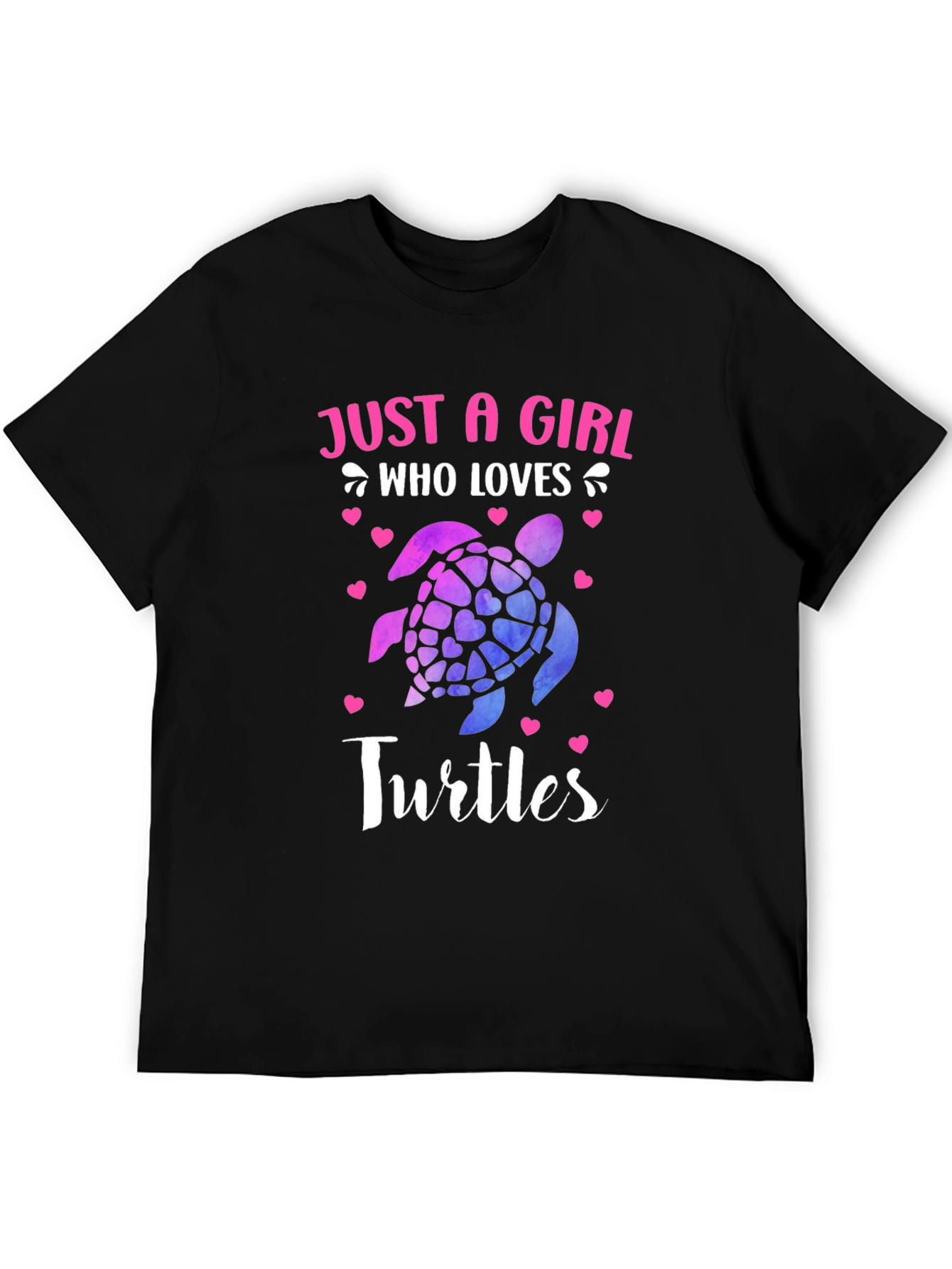 Just A Girl Who Loves Turtles T-Shirt