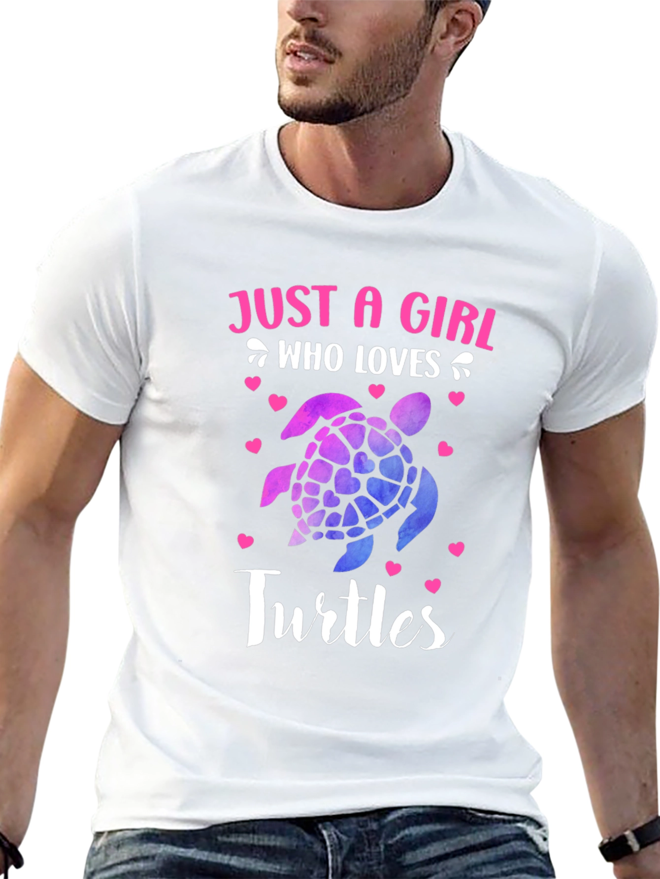 Just A Girl Who Loves Turtles T-Shirt