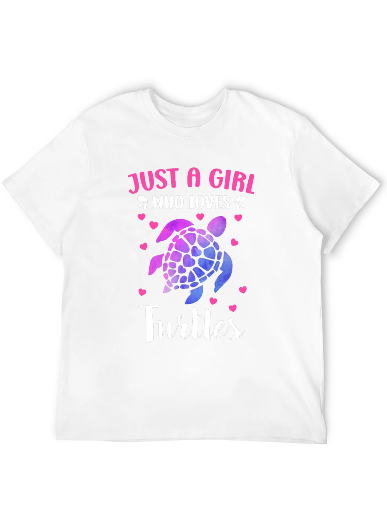 Just A Girl Who Loves Turtles T-Shirt