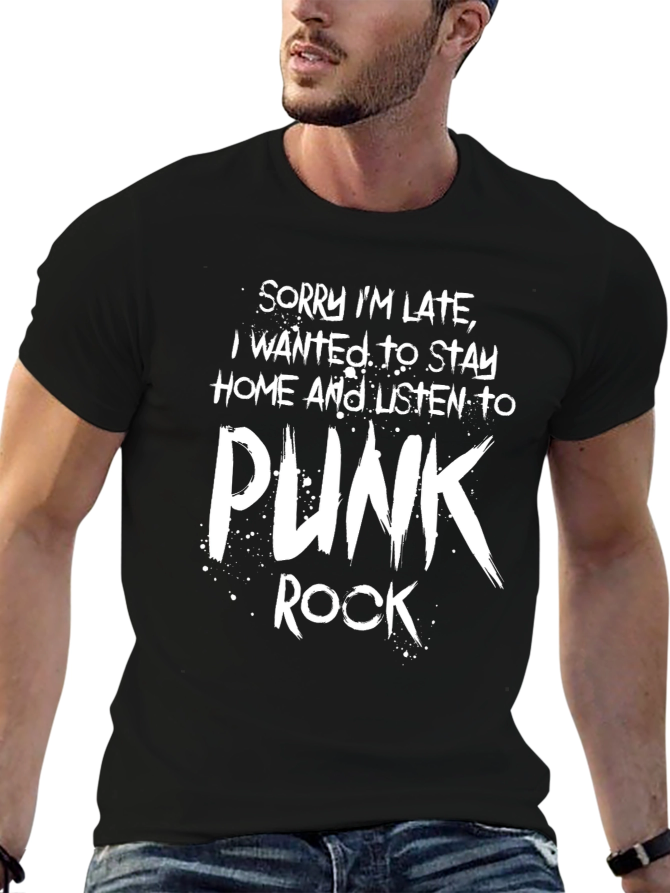 Punk Rock Graphic T-Shirt - Music Lover Tee