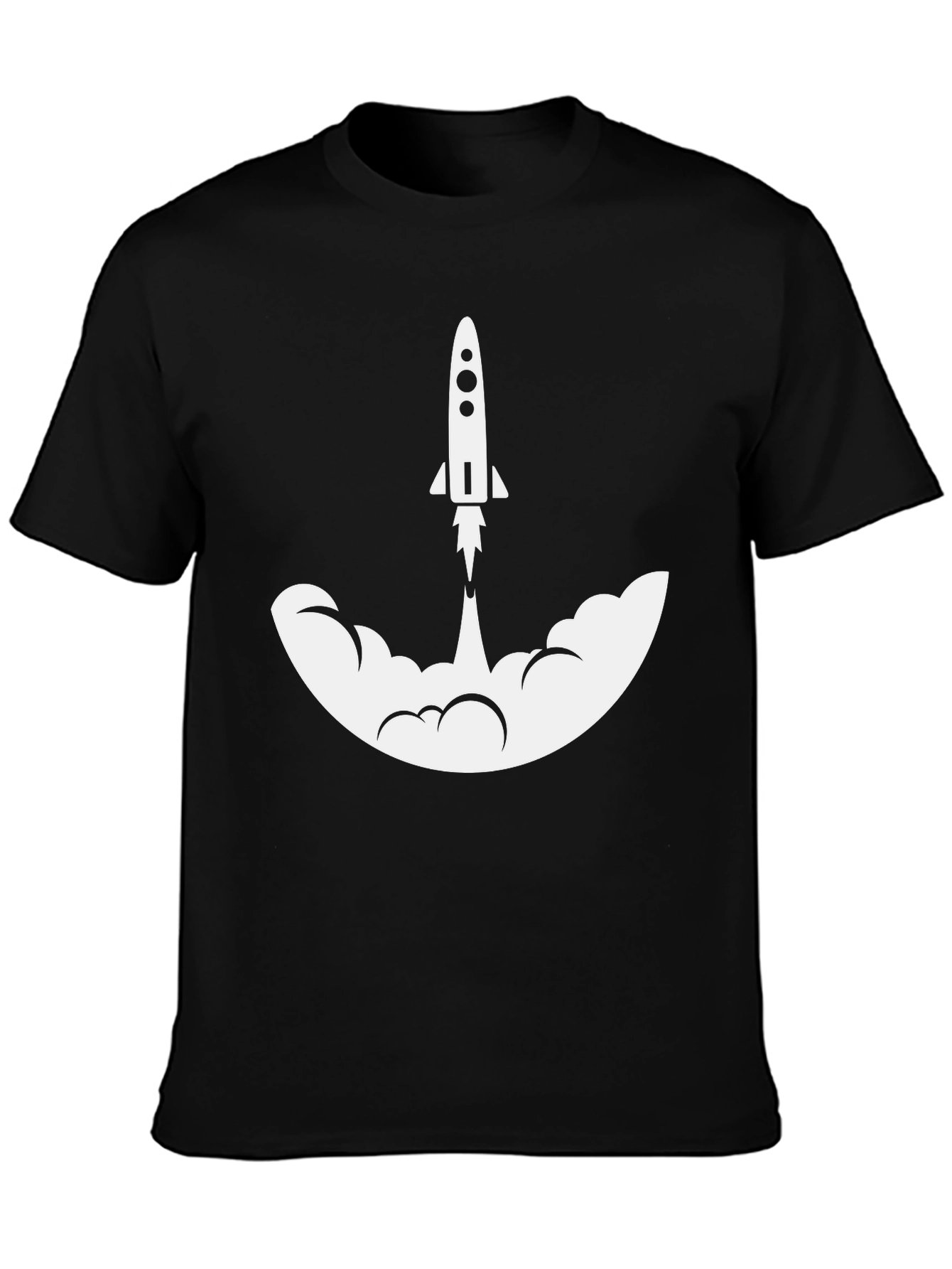 Rocket Launch Graphic Tee - Space Adventure Shirt