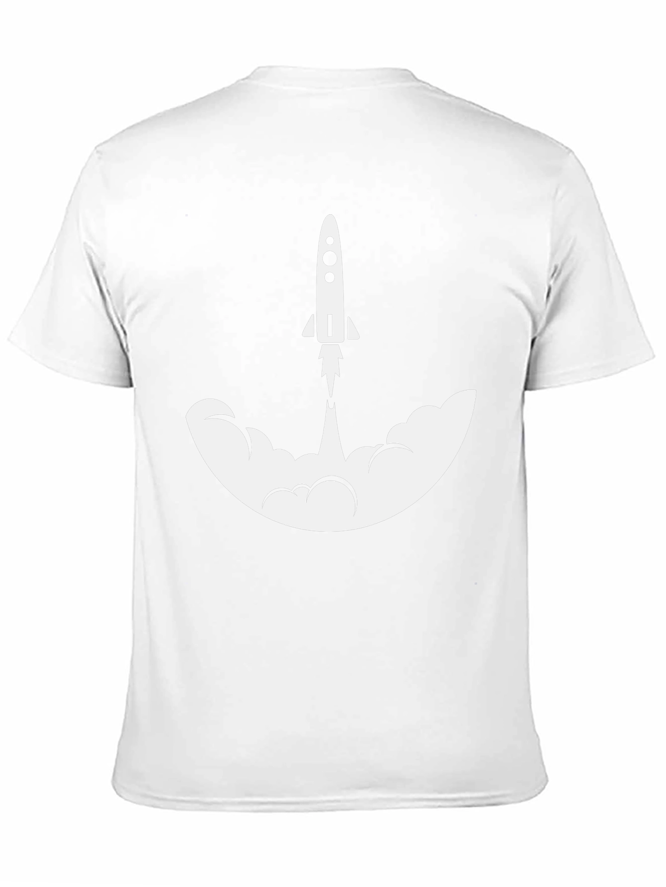 Rocket Launch Graphic Tee - Space Adventure Shirt