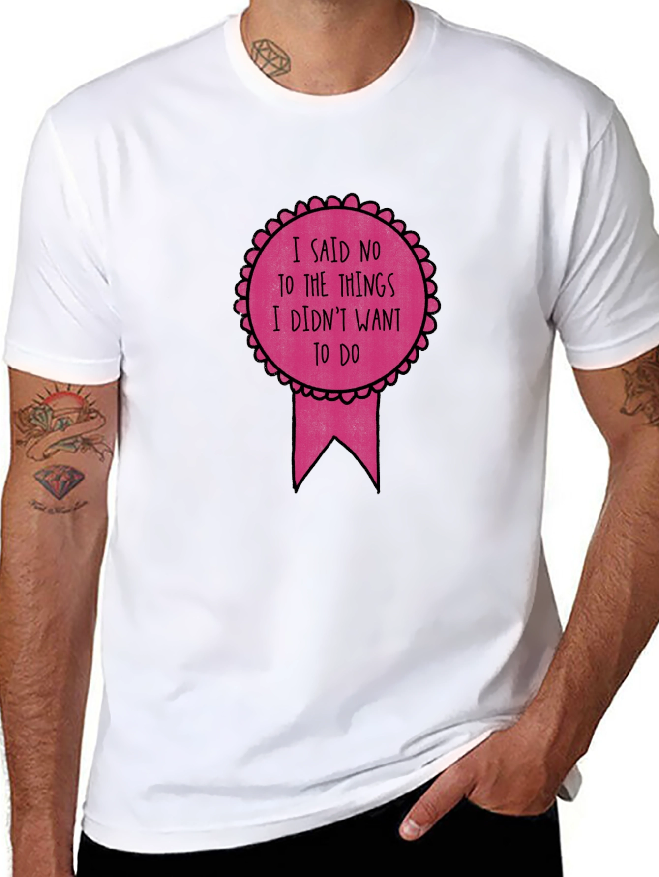Sarcastic I Said No Graphic Tee