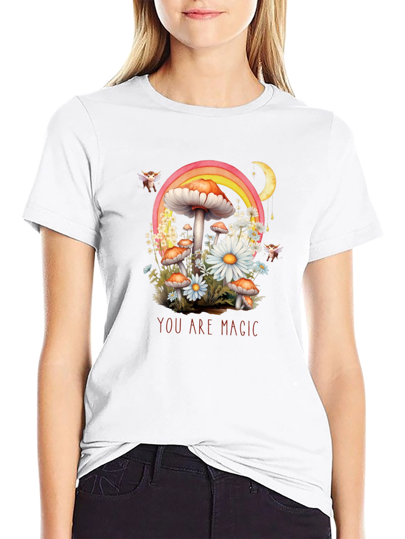 Magic Mushroom Rainbow T-Shirt