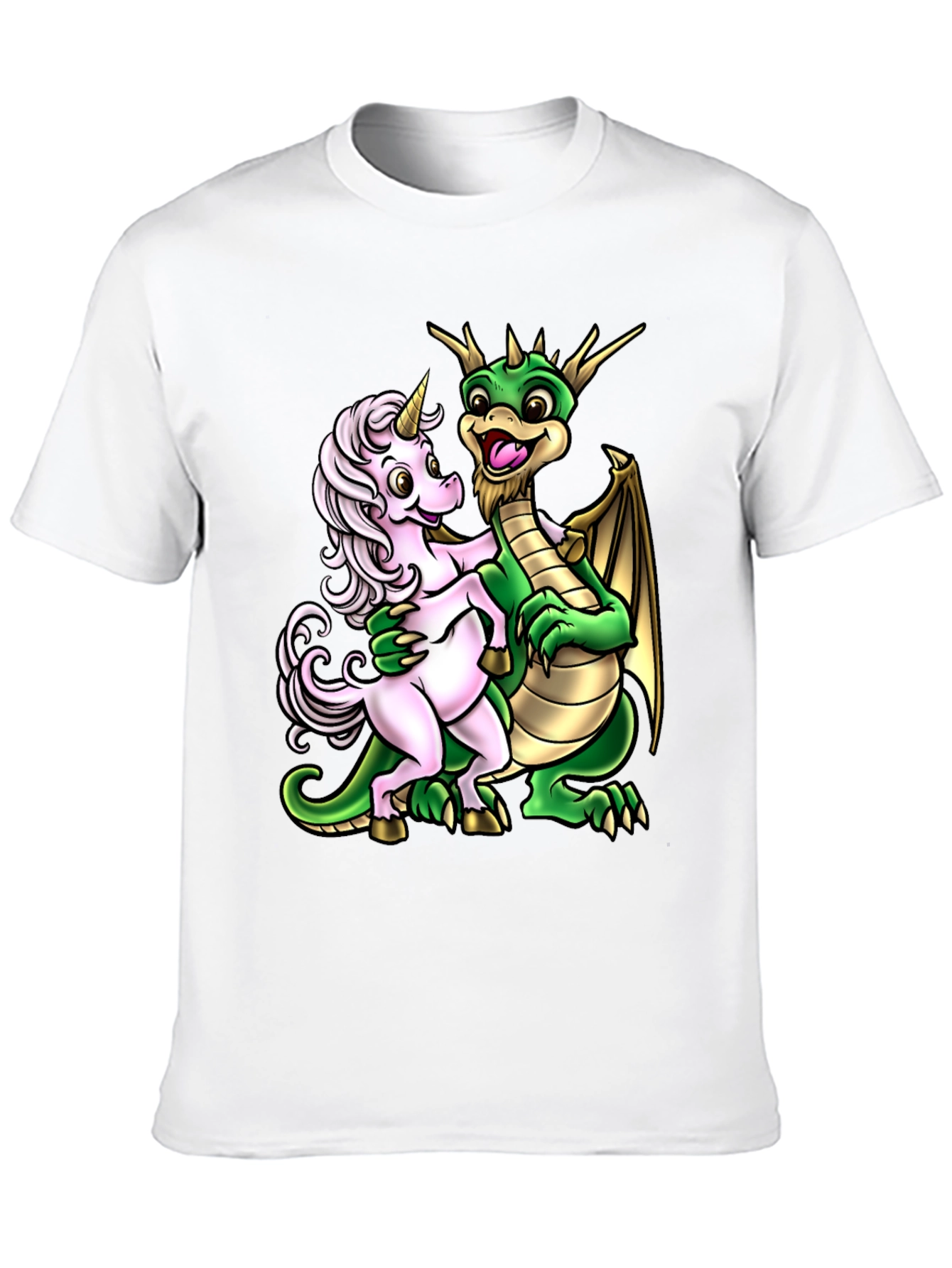 Dragon and Unicorn Graphic Tee