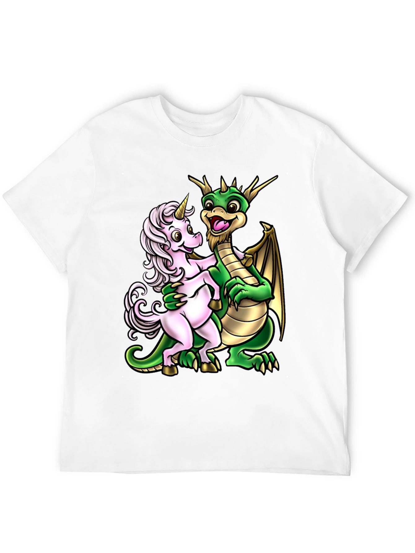 Dragon and Unicorn Graphic Tee