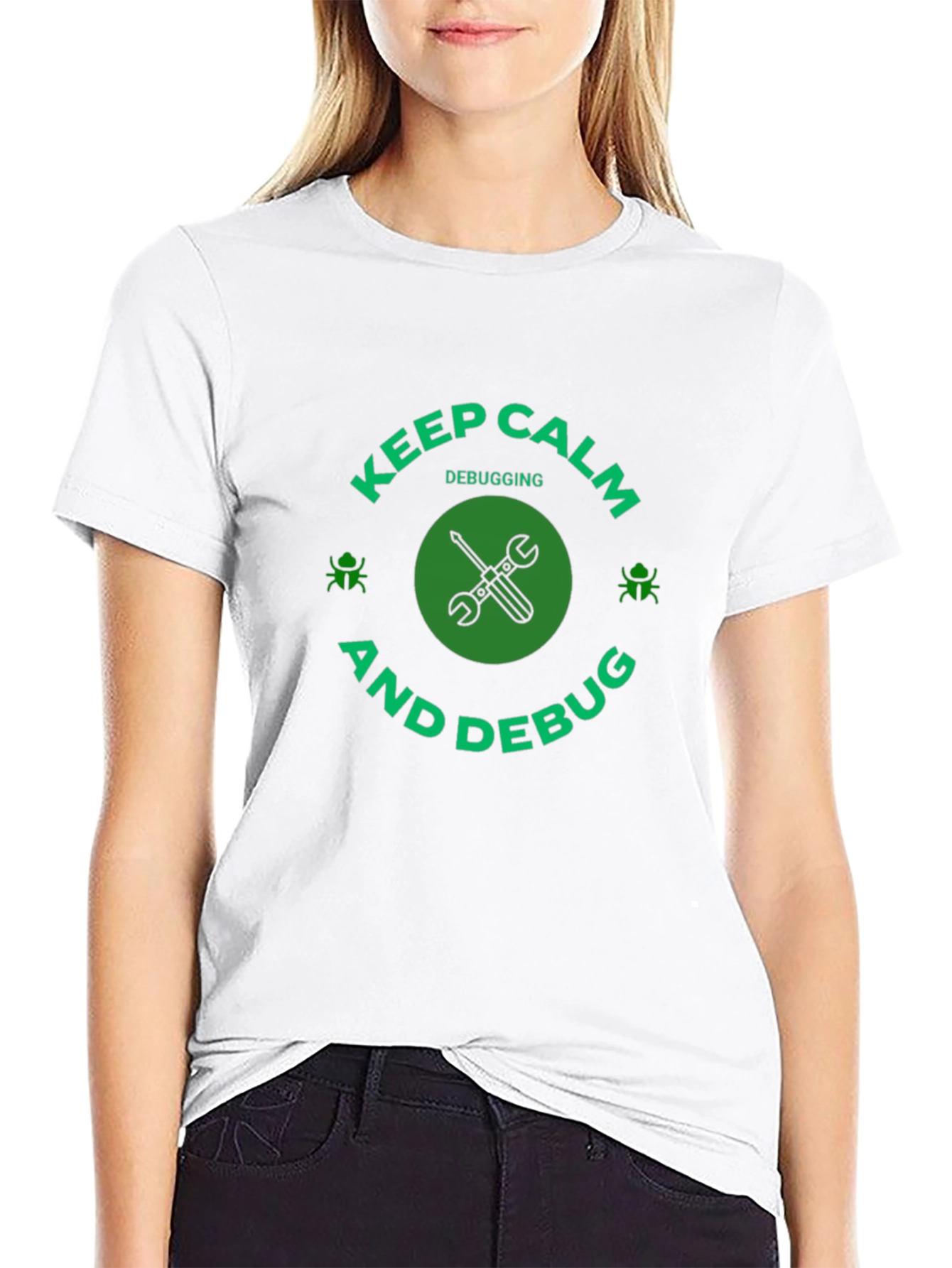 Keep Calm Debugging T-Shirt