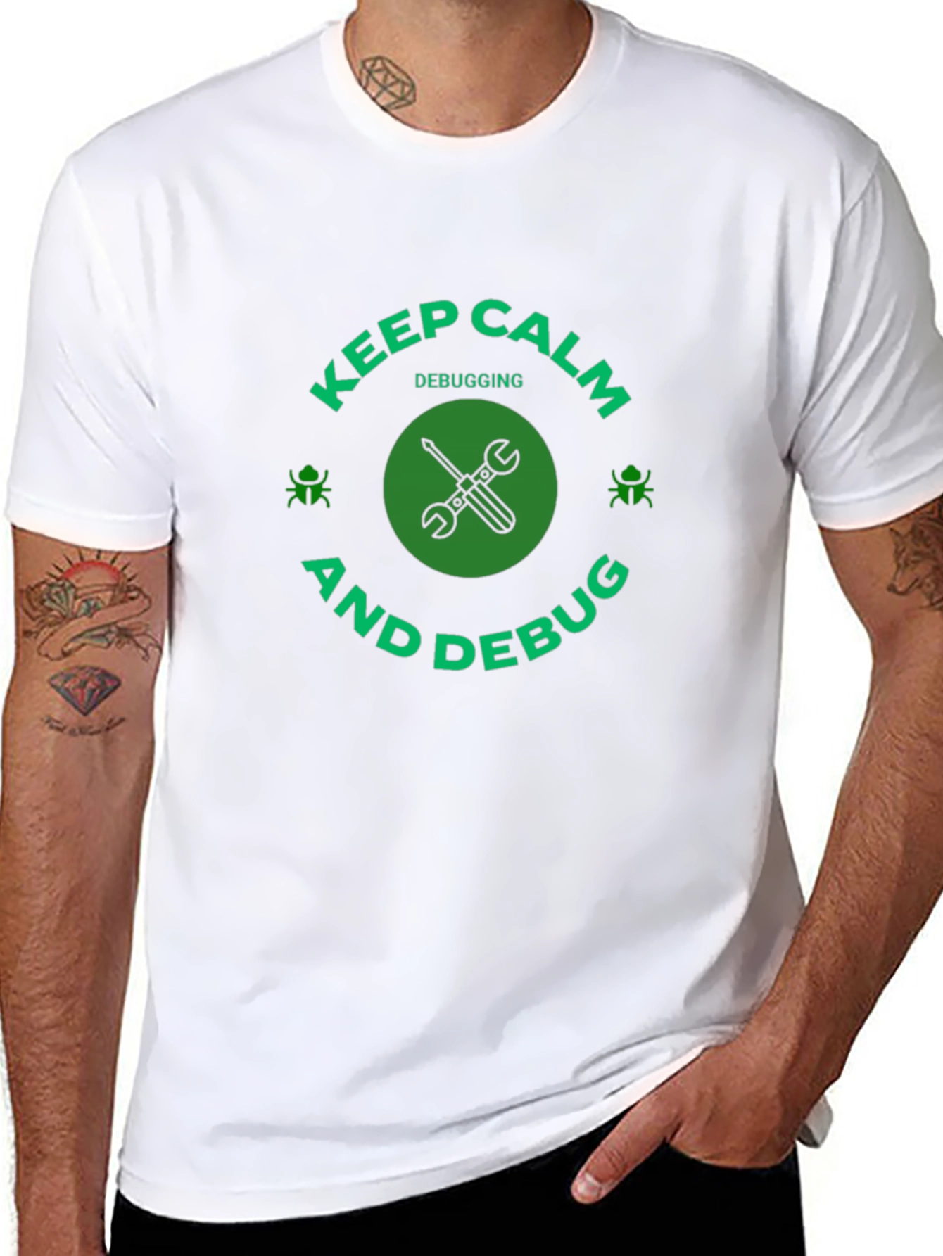 Keep Calm Debugging T-Shirt