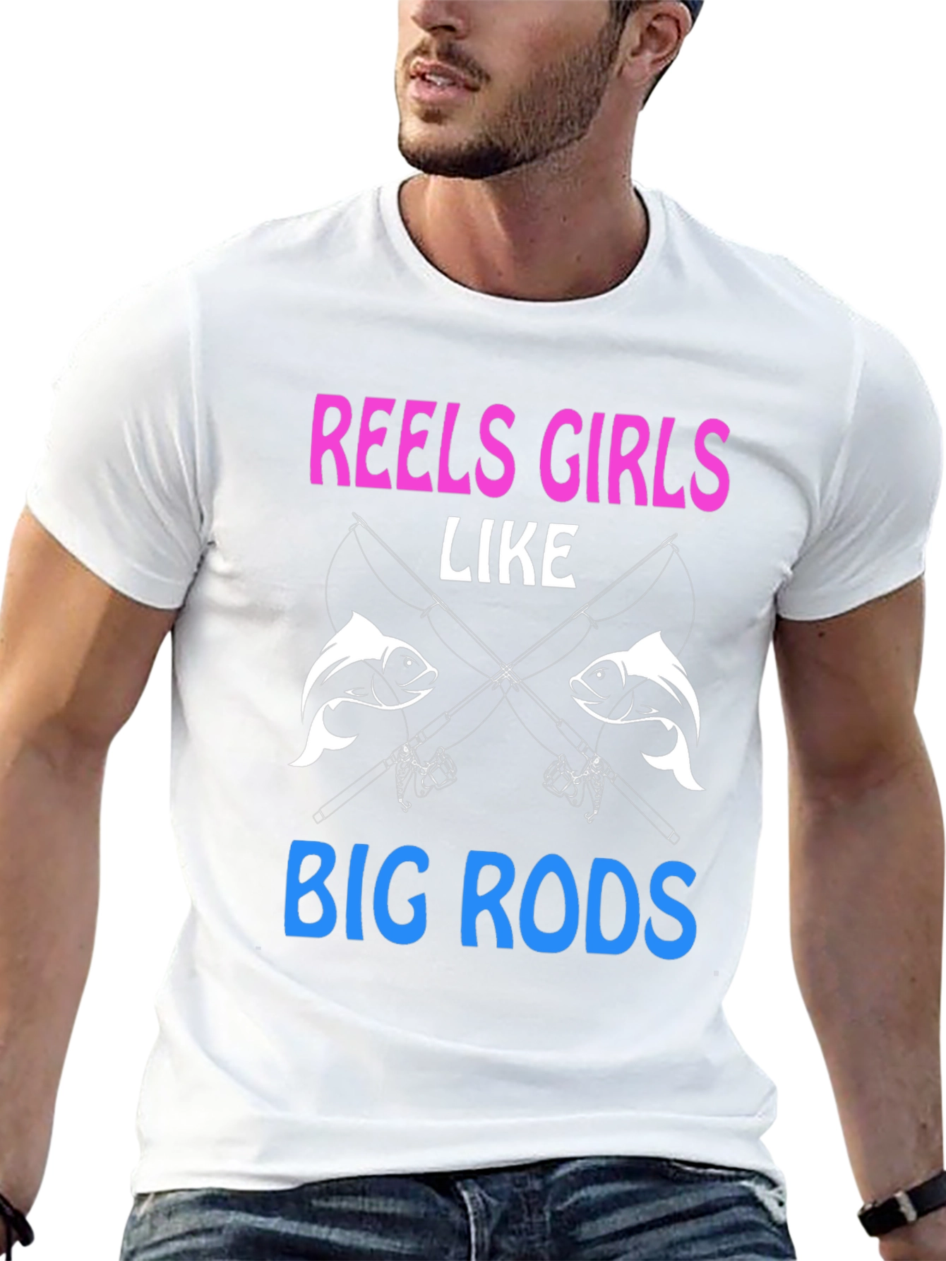 Reels Girls Like Big Rods Fishing T-Shirt