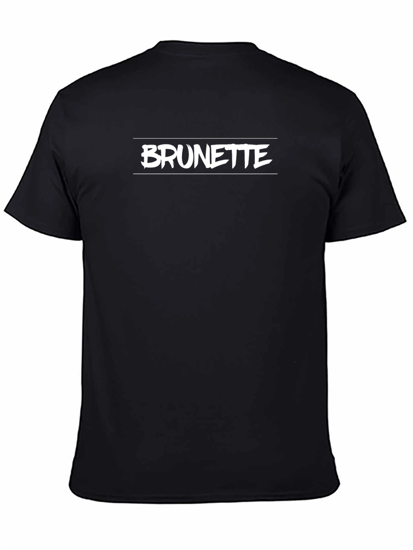 Brunette Graphic Tee - Classic Black T-Shirt