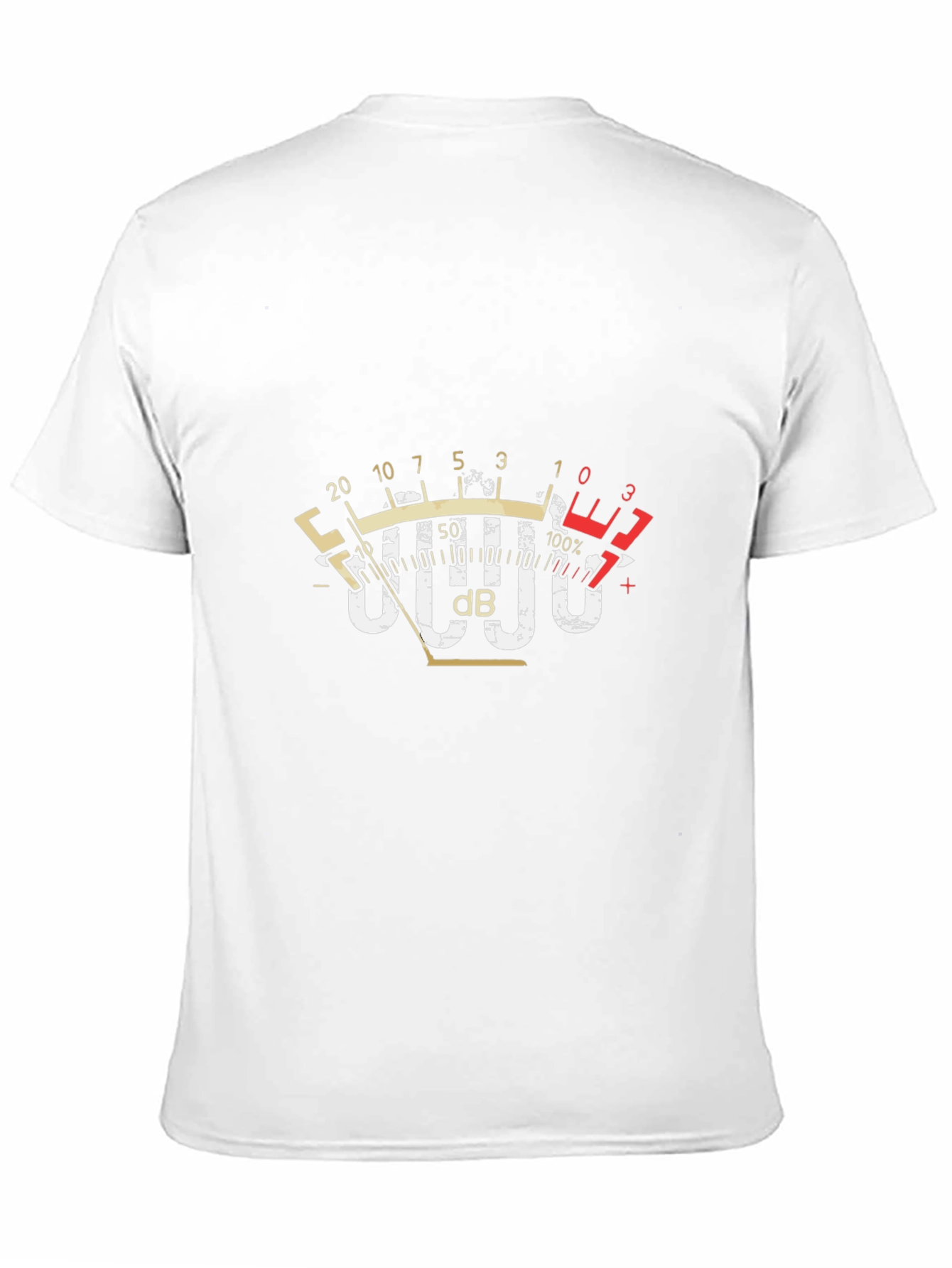 Sound Meter Graphic Tee - Black Cotton Blend