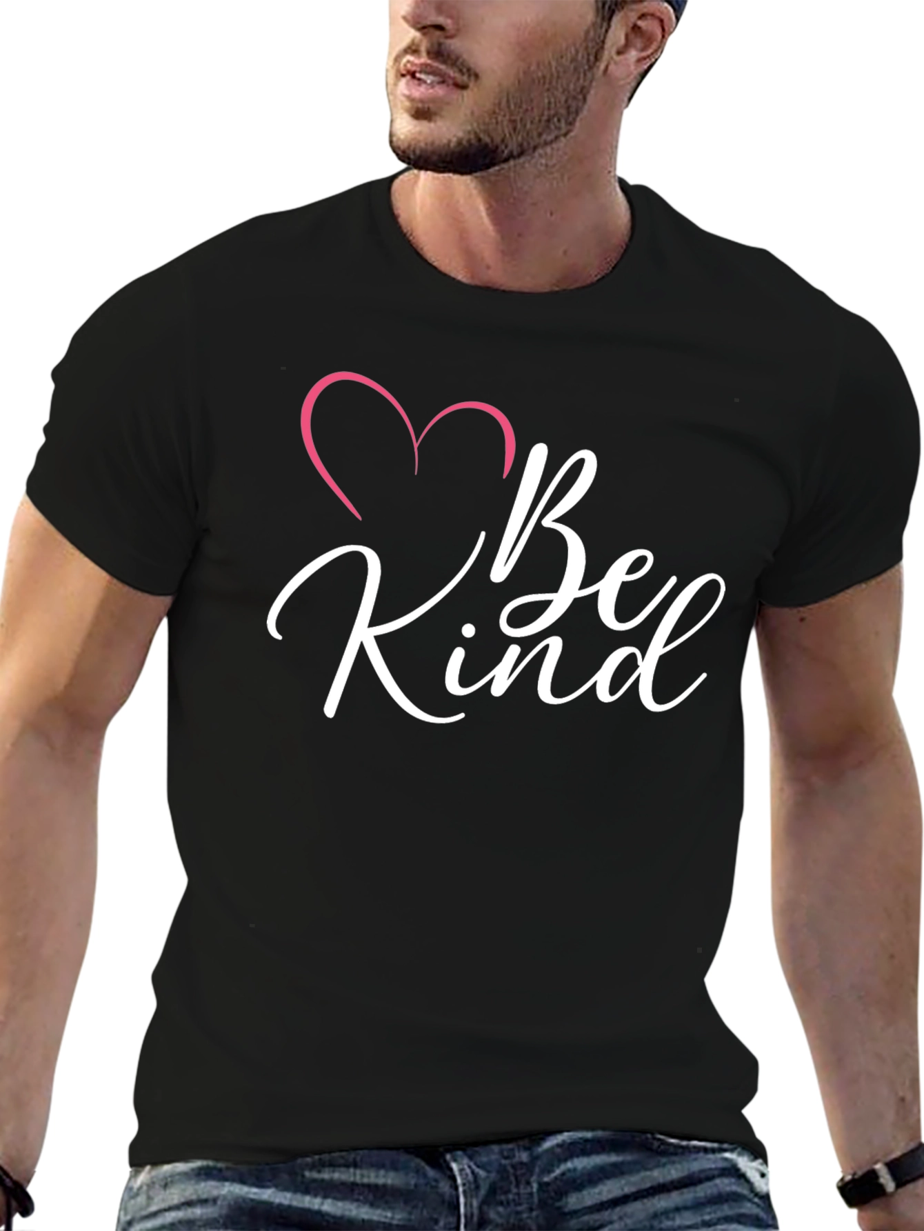 Be Kind T-Shirt - Heart Graphic Tee
