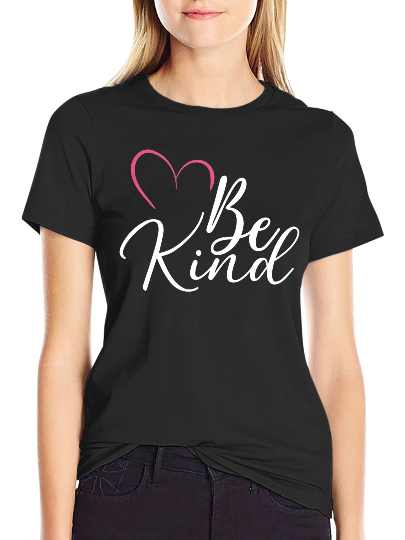 Be Kind T-Shirt - Heart Graphic Tee
