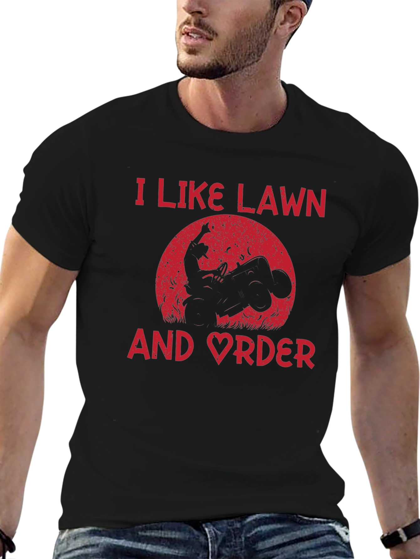 I Like Lawn And Order ATV T-Shirt