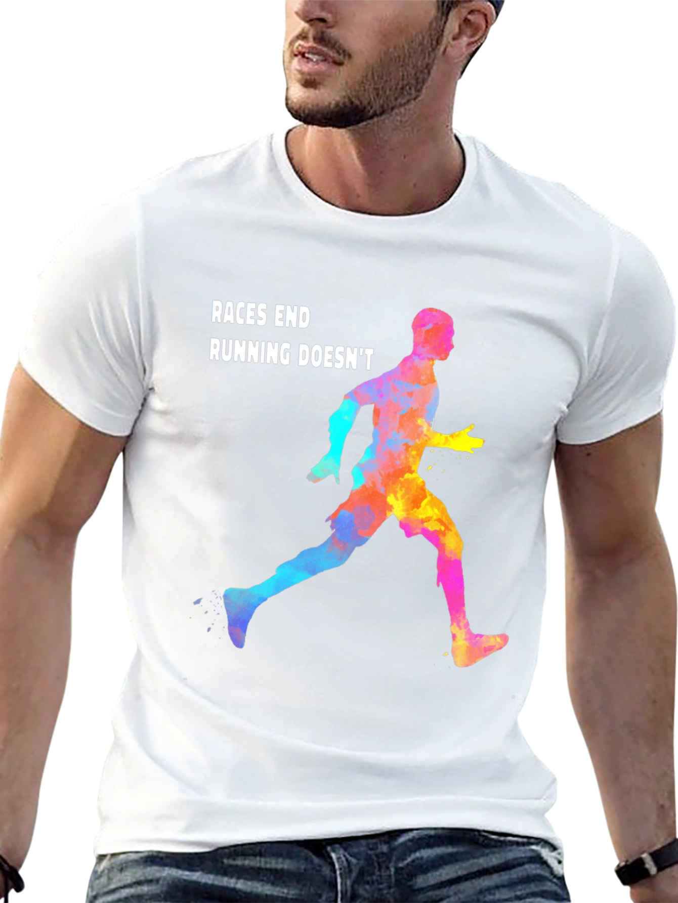 Races End Running Doesnt T-Shirt