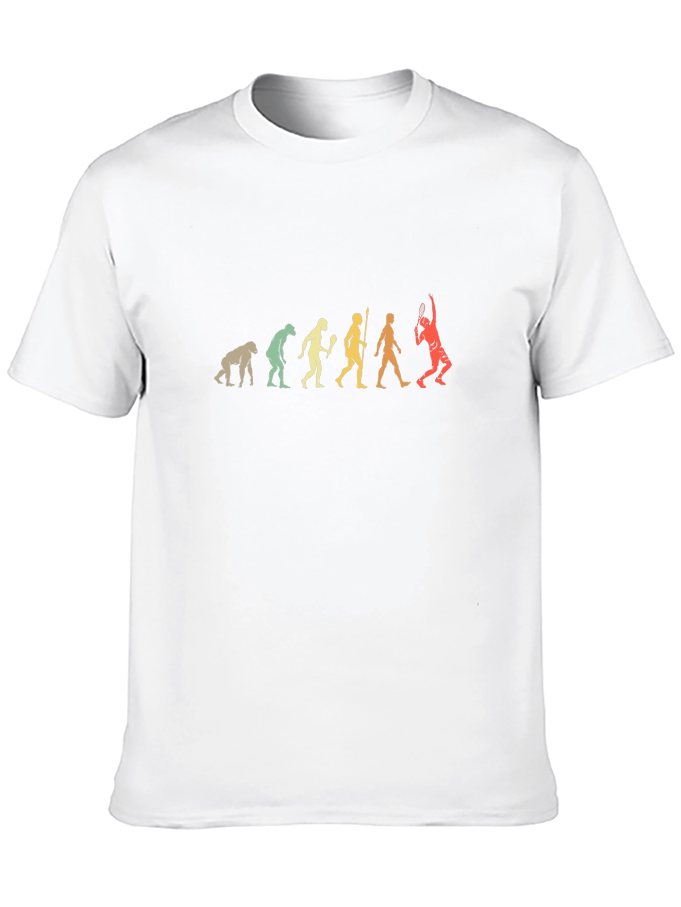 Evolution of Tennis Black T-Shirt