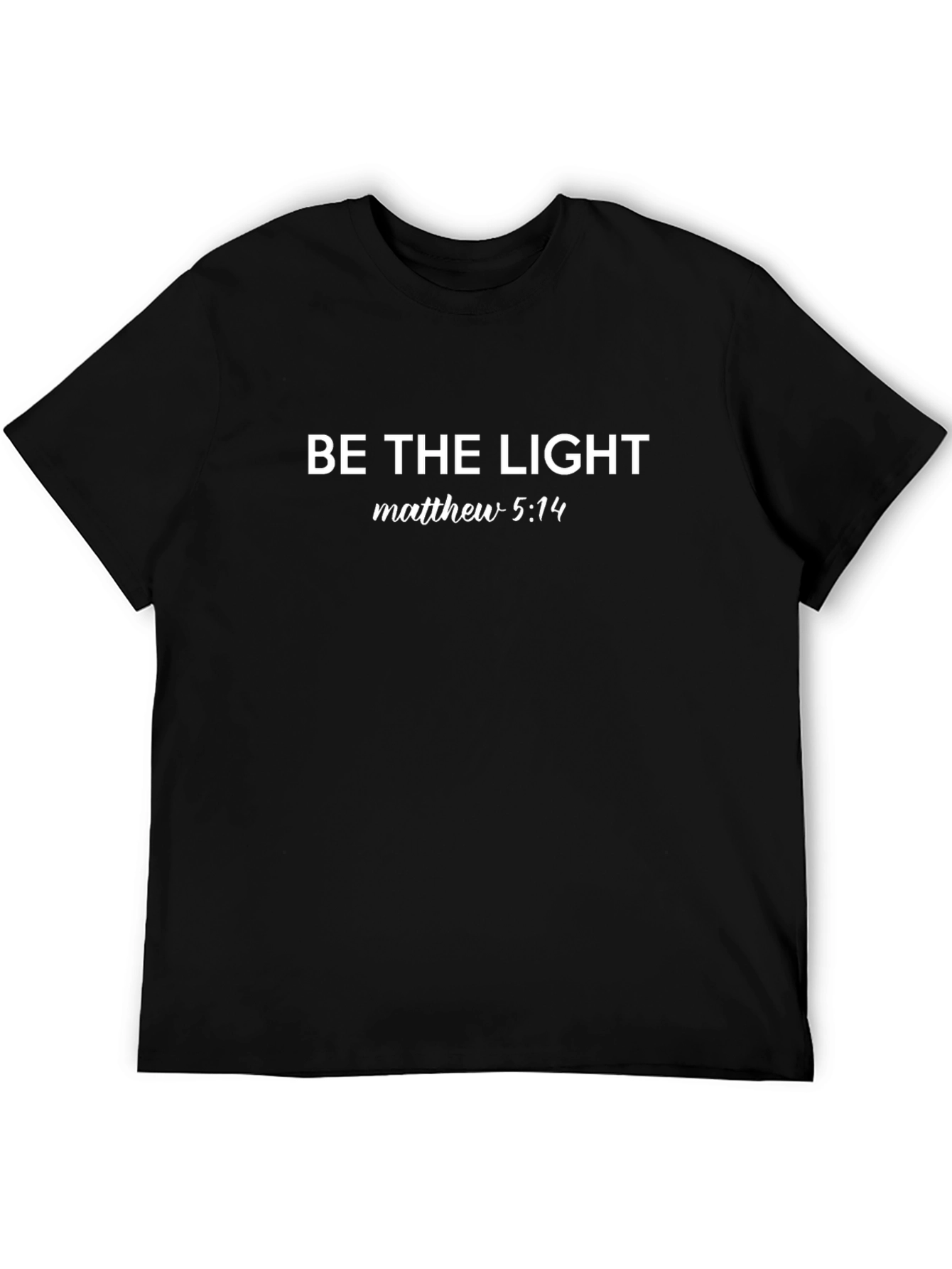 Be The Light Graphic Tee - Matthew 5:14