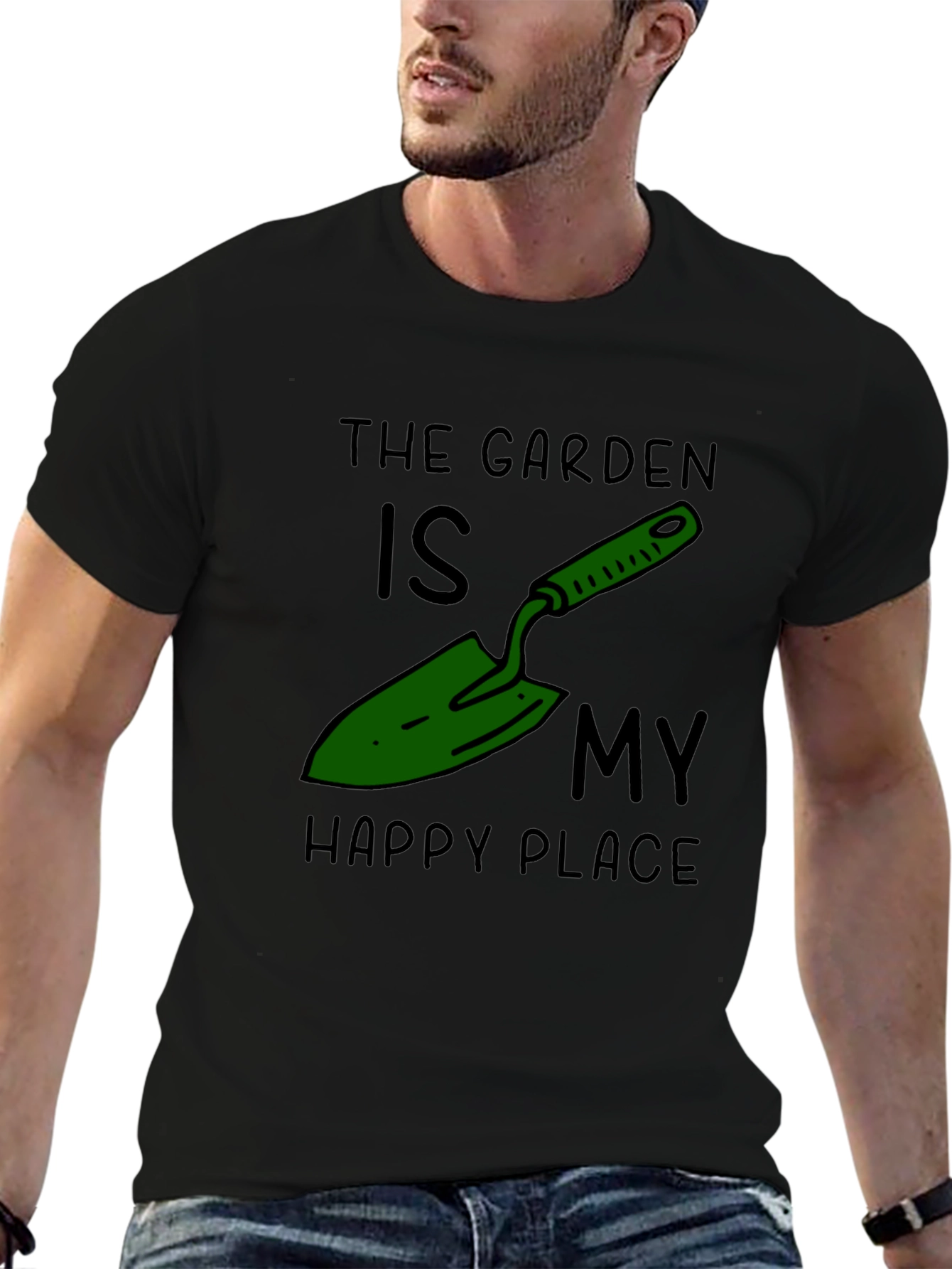 Gardening T-Shirt: The Garden Is My Happy Place