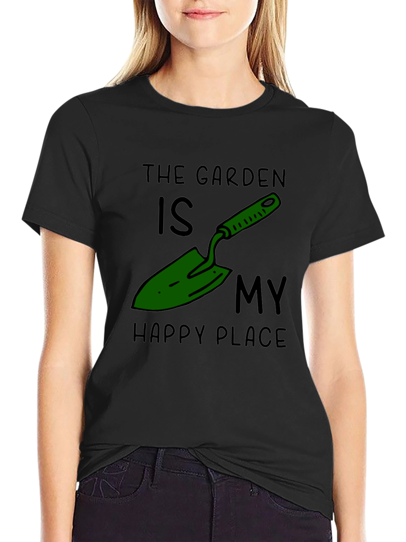 Gardening T-Shirt: The Garden Is My Happy Place
