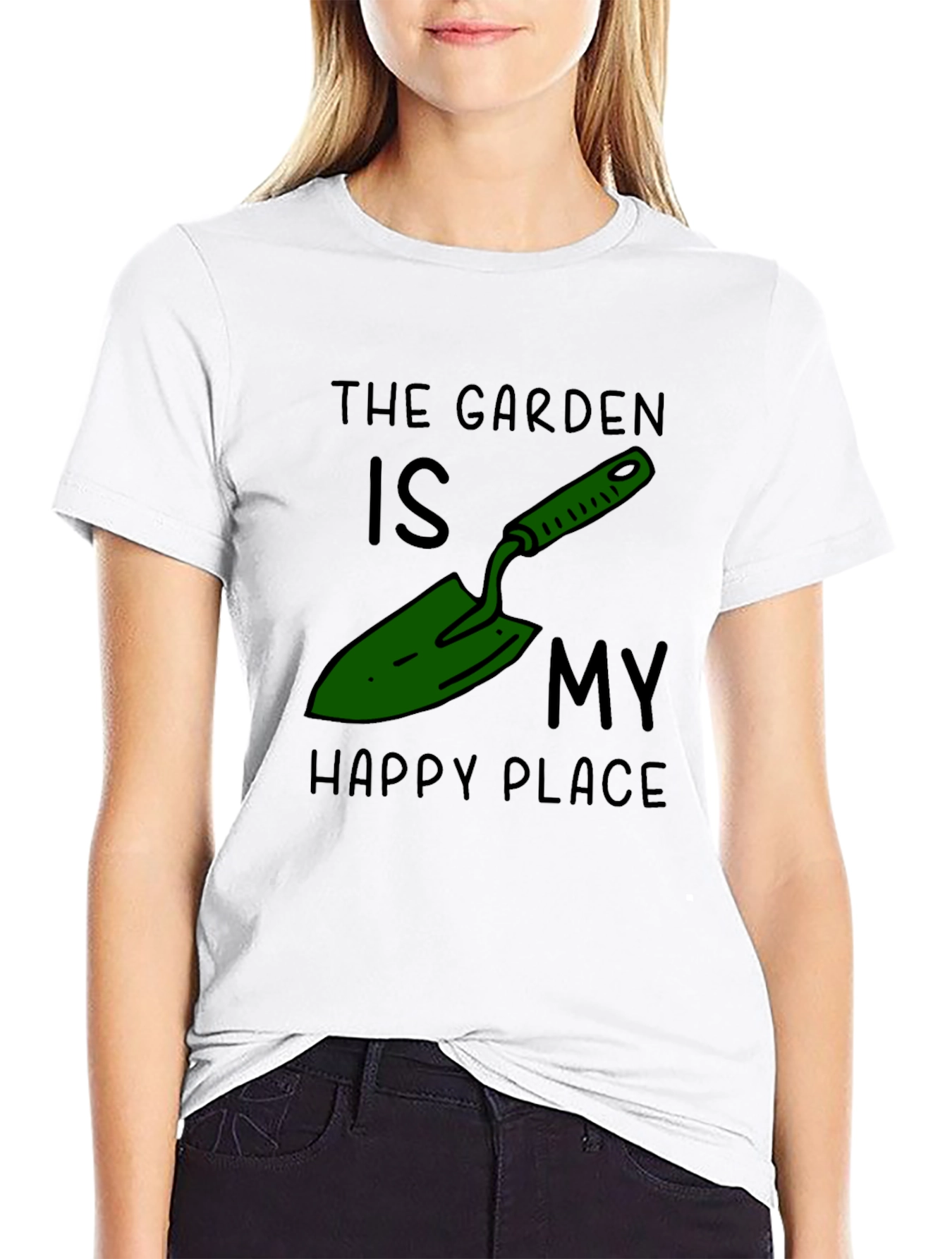 Gardening T-Shirt: The Garden Is My Happy Place