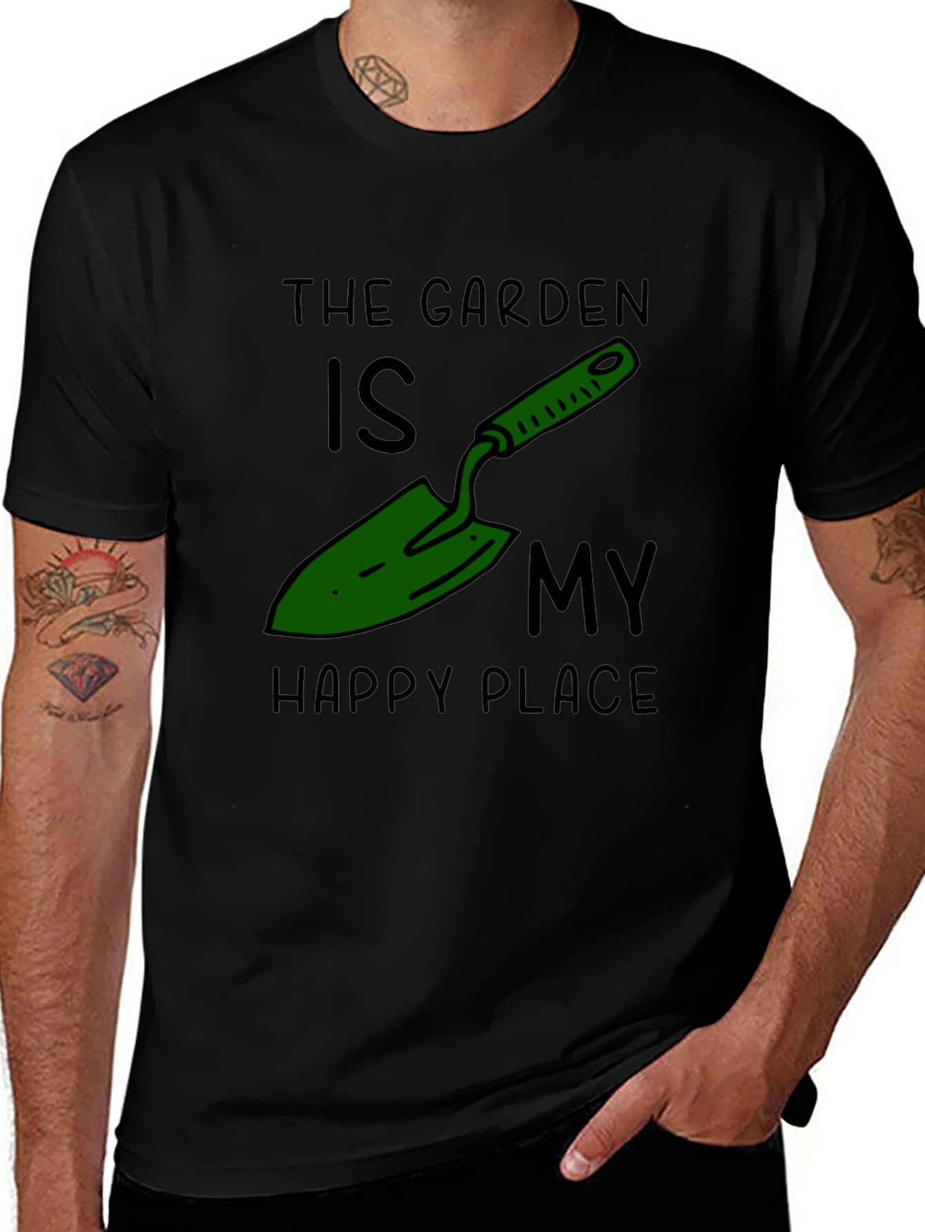 Gardening T-Shirt: The Garden Is My Happy Place