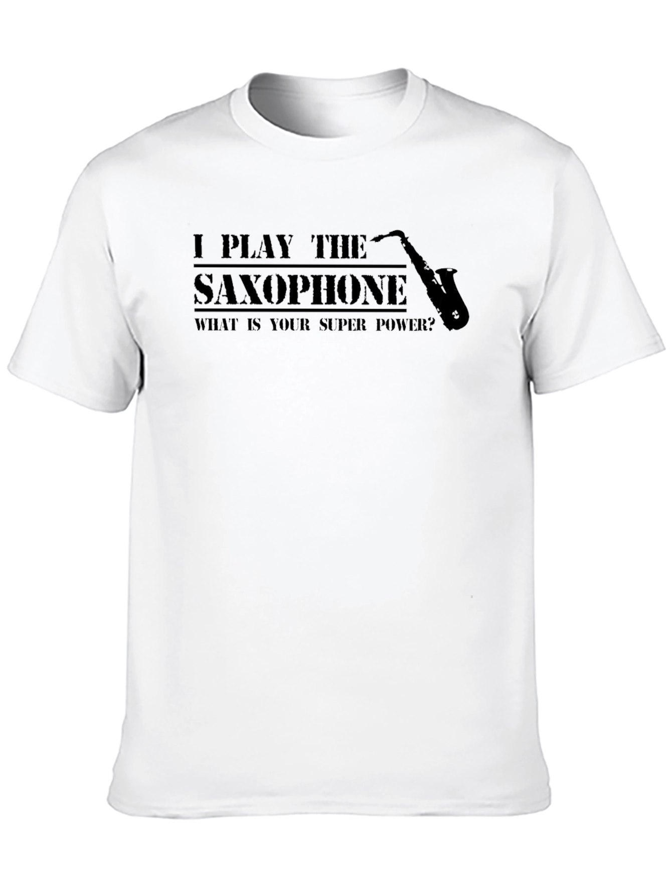 I Play The Saxophone Graphic T-Shirt