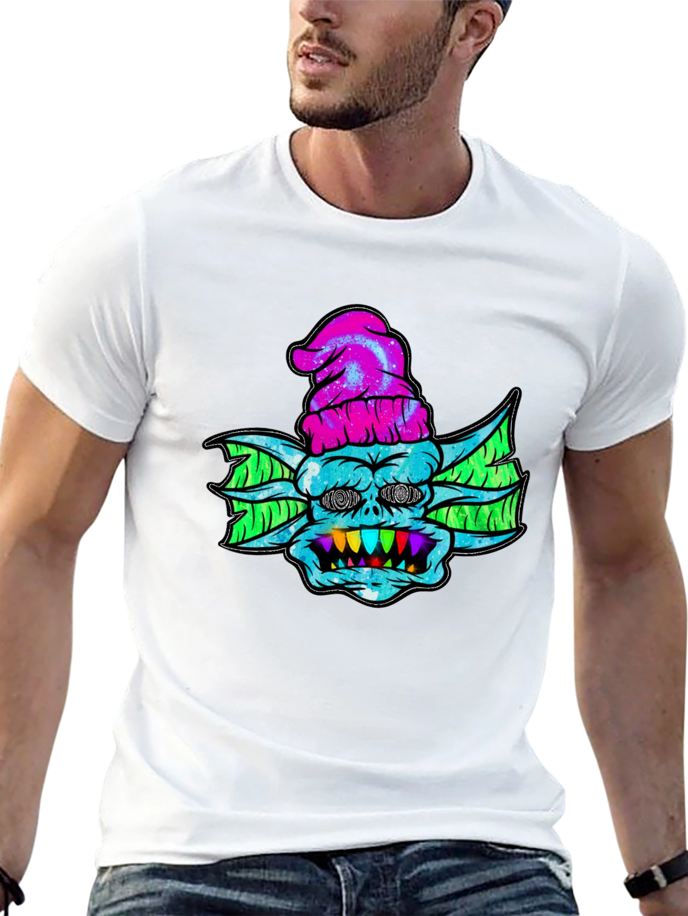 Grotesque Monster Graphic Tee