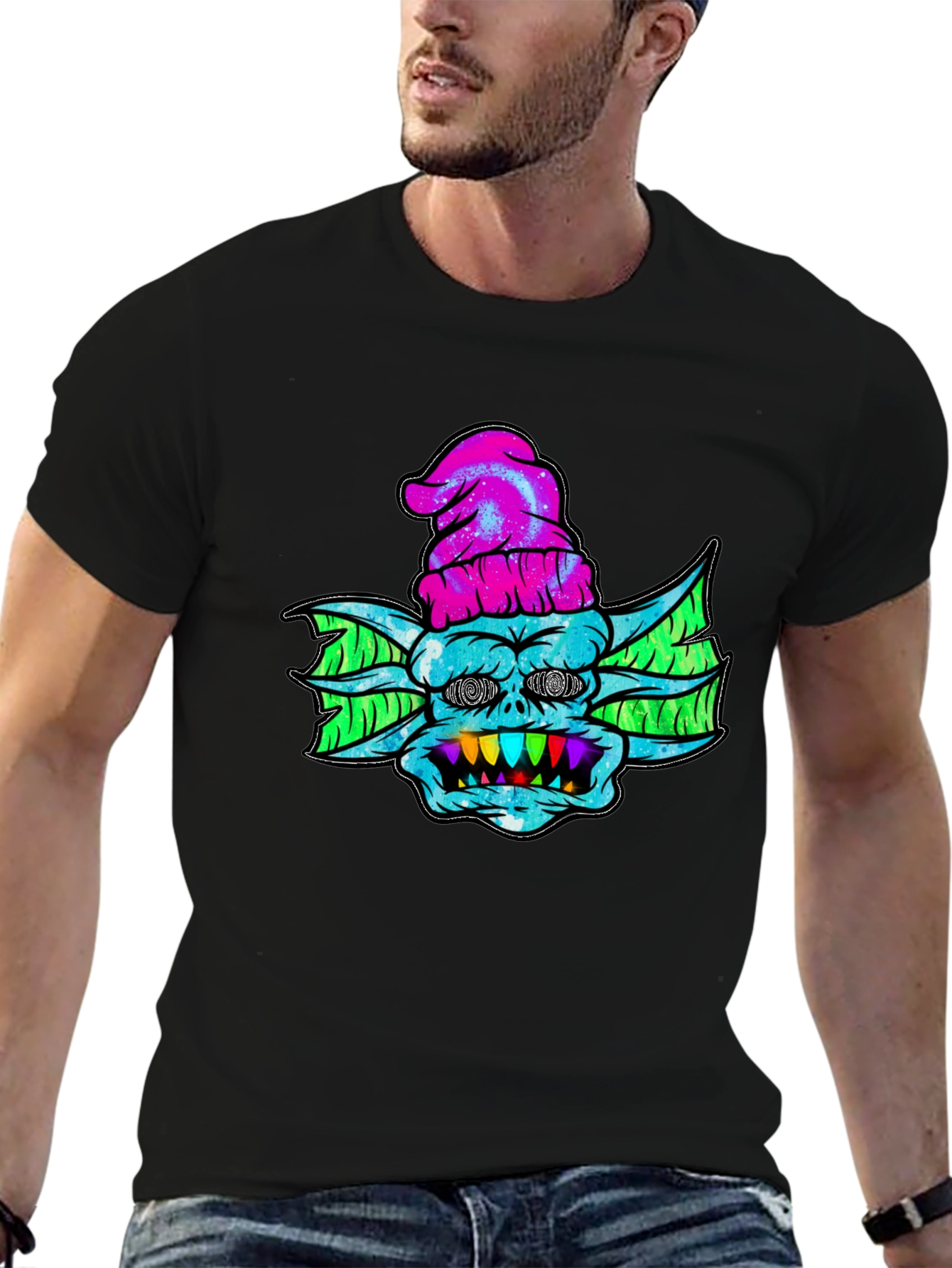 Grotesque Monster Graphic Tee