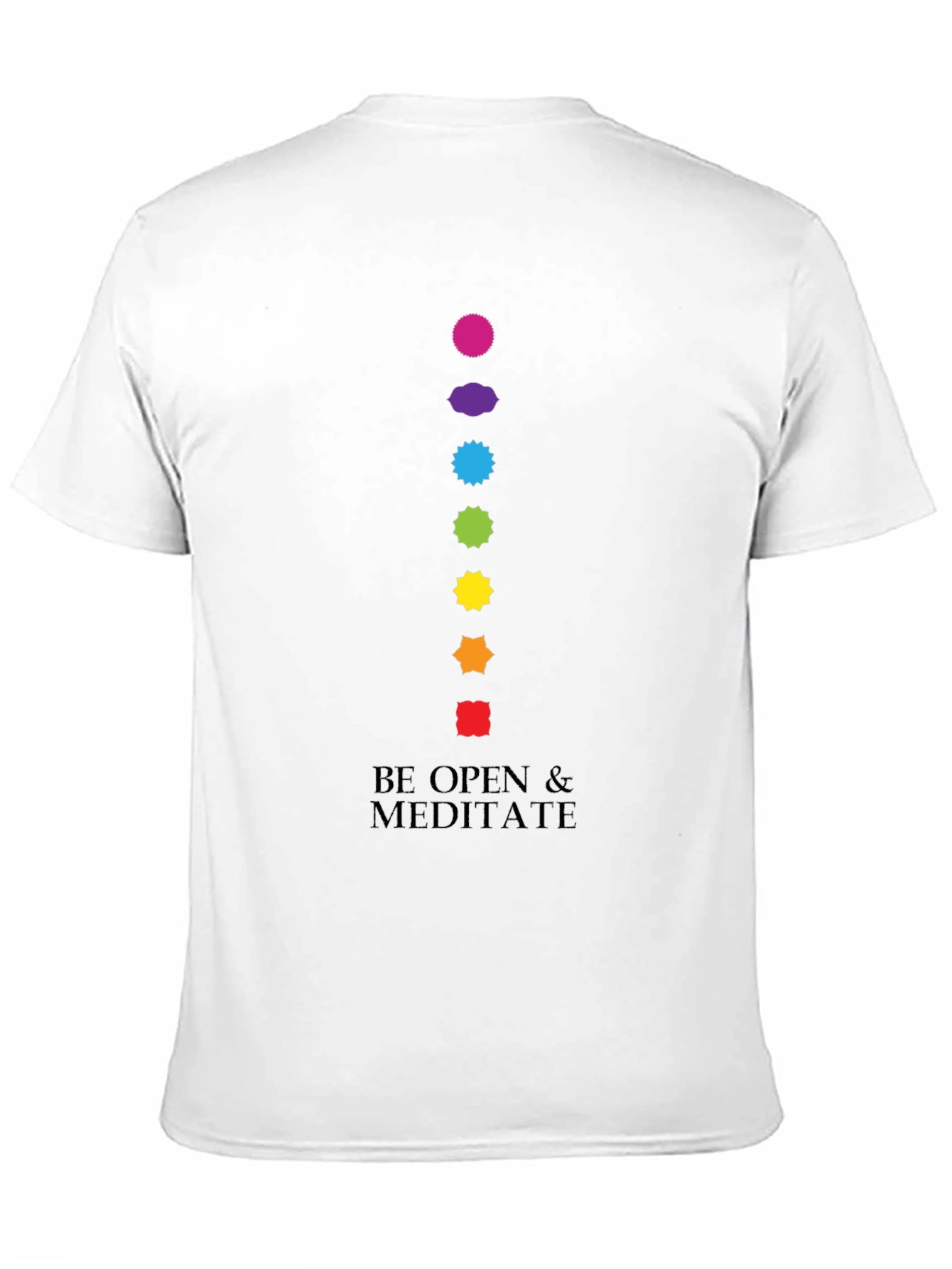 Chakra Meditation T-Shirt - Be Open