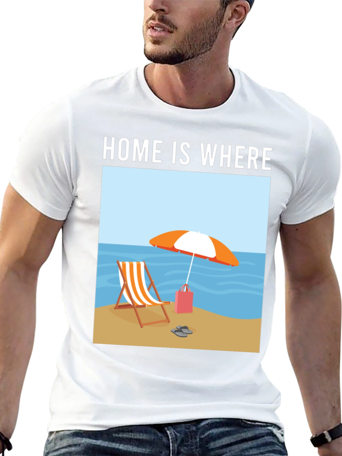 Home is Where the Beach Is T-Shirt