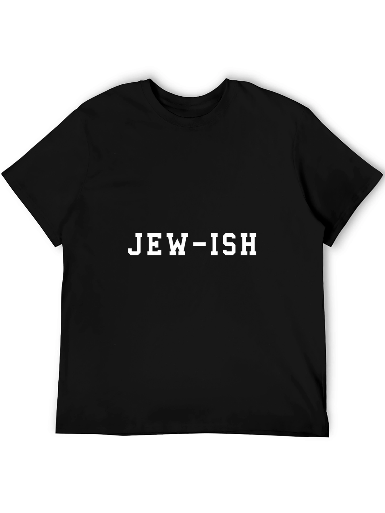 Jewish T-Shirt - Mens Black Graphic Tee