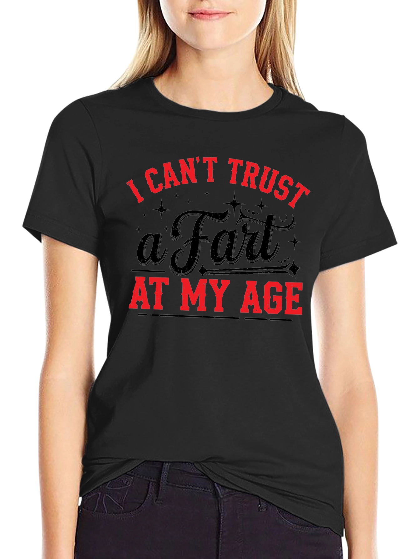 Funny I Cant Trust a Fart Graphic T-Shirt