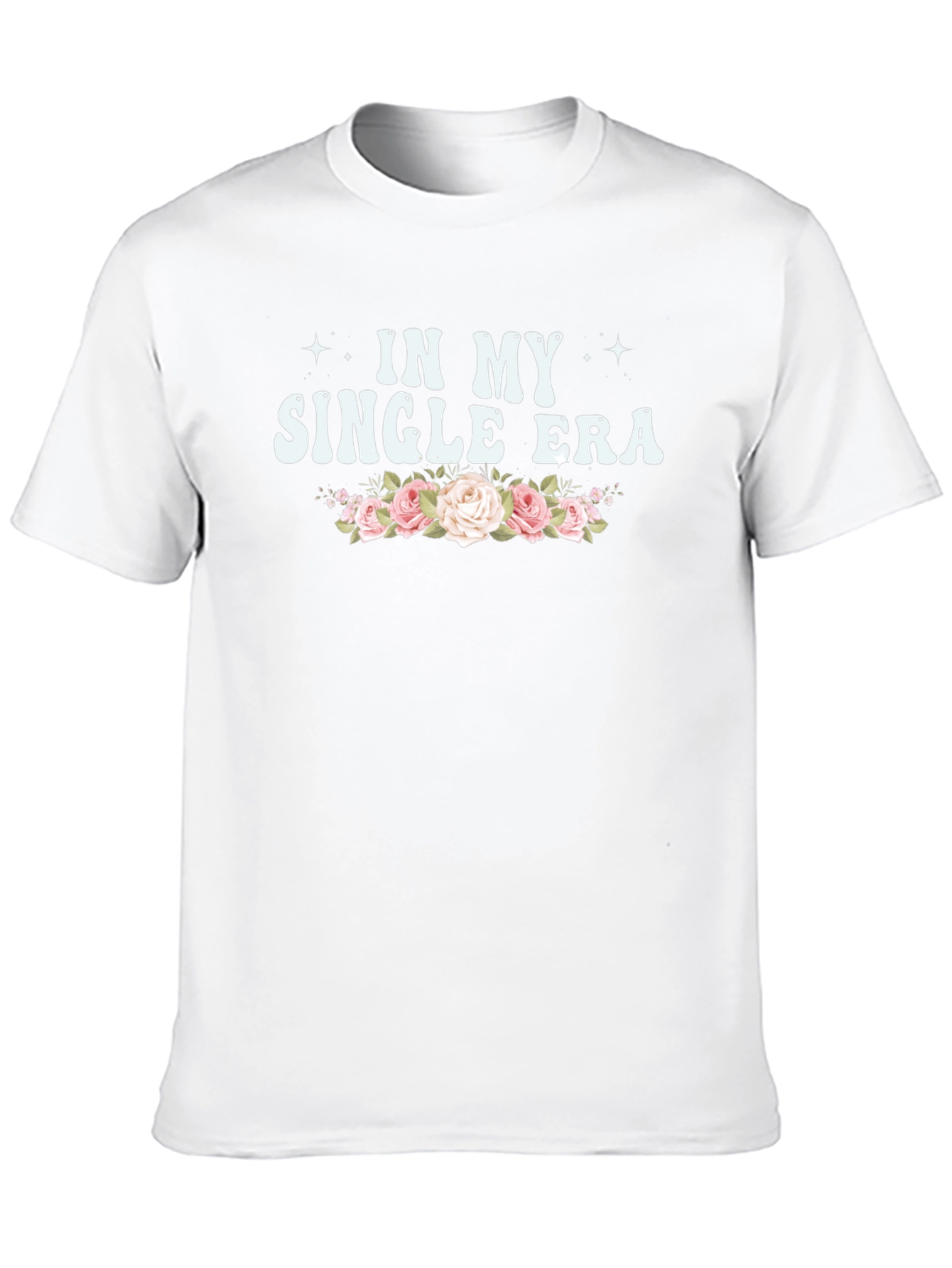 In My Single Era Floral Graphic Tee