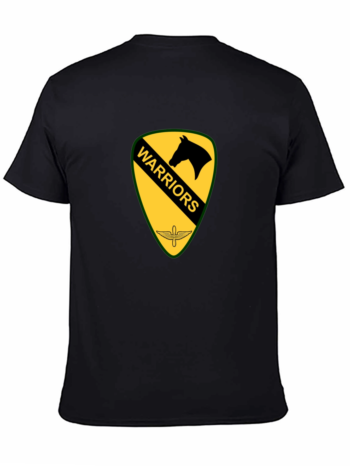 Warriors Emblem Black T-Shirt