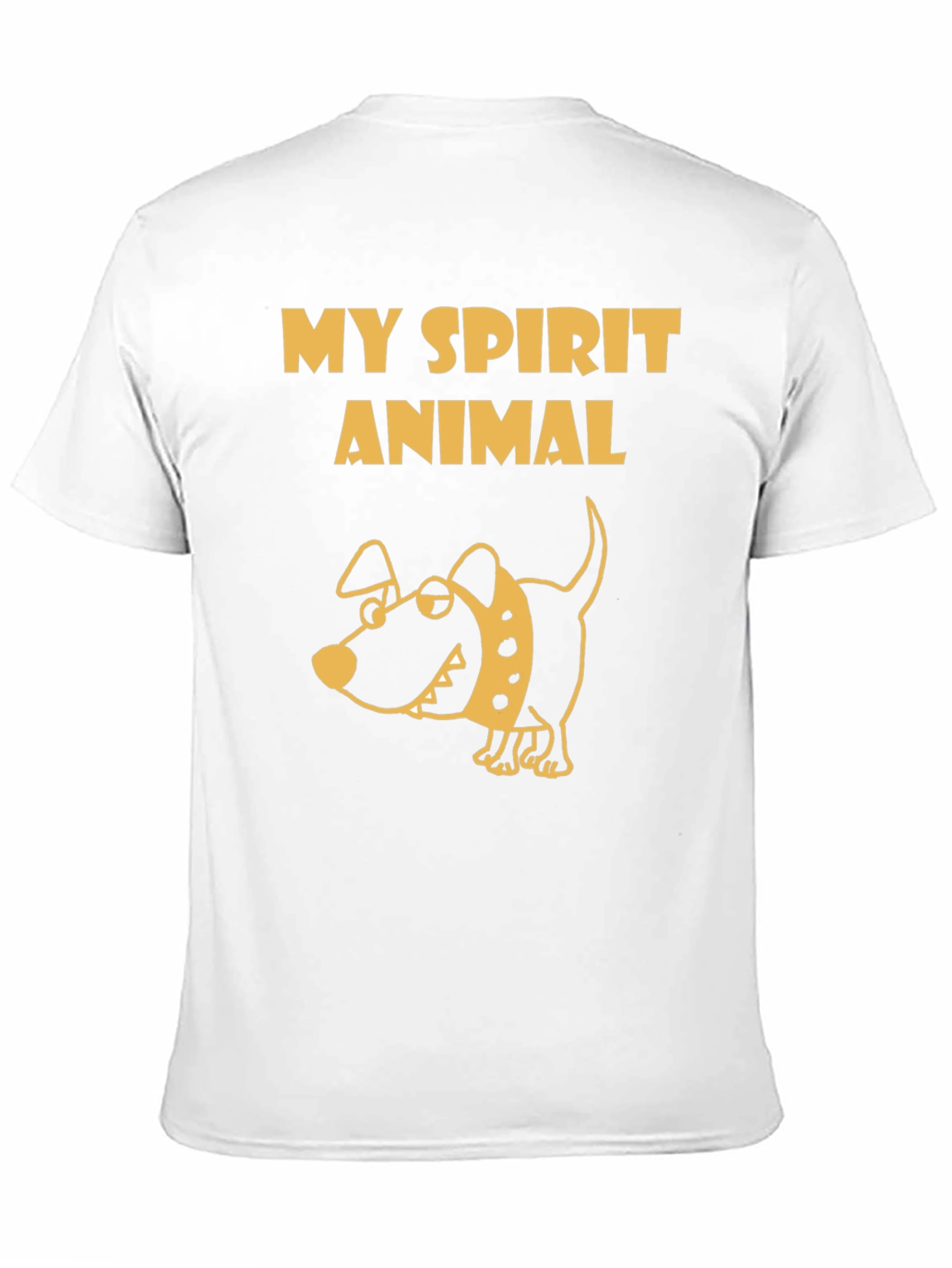 My Spirit Animal Dog T-Shirt - Black