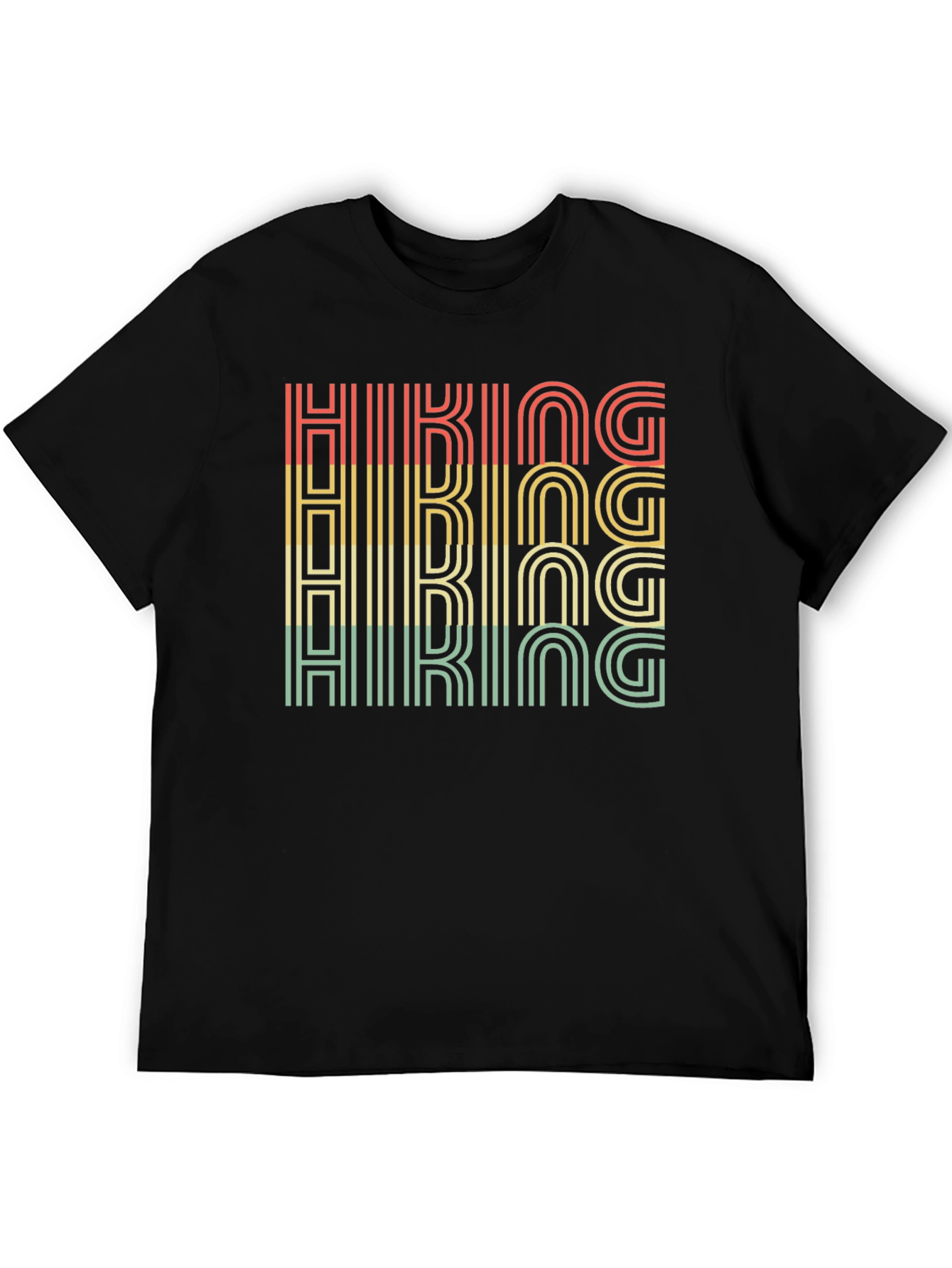 Retro Hiking T-Shirt - Outdoor Adventure Tee