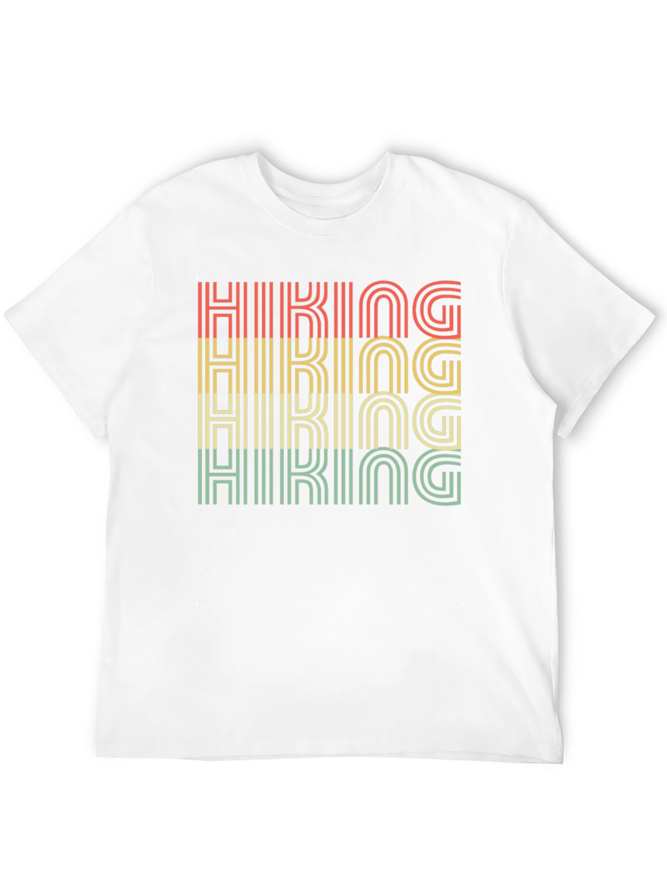 Retro Hiking T-Shirt - Outdoor Adventure Tee