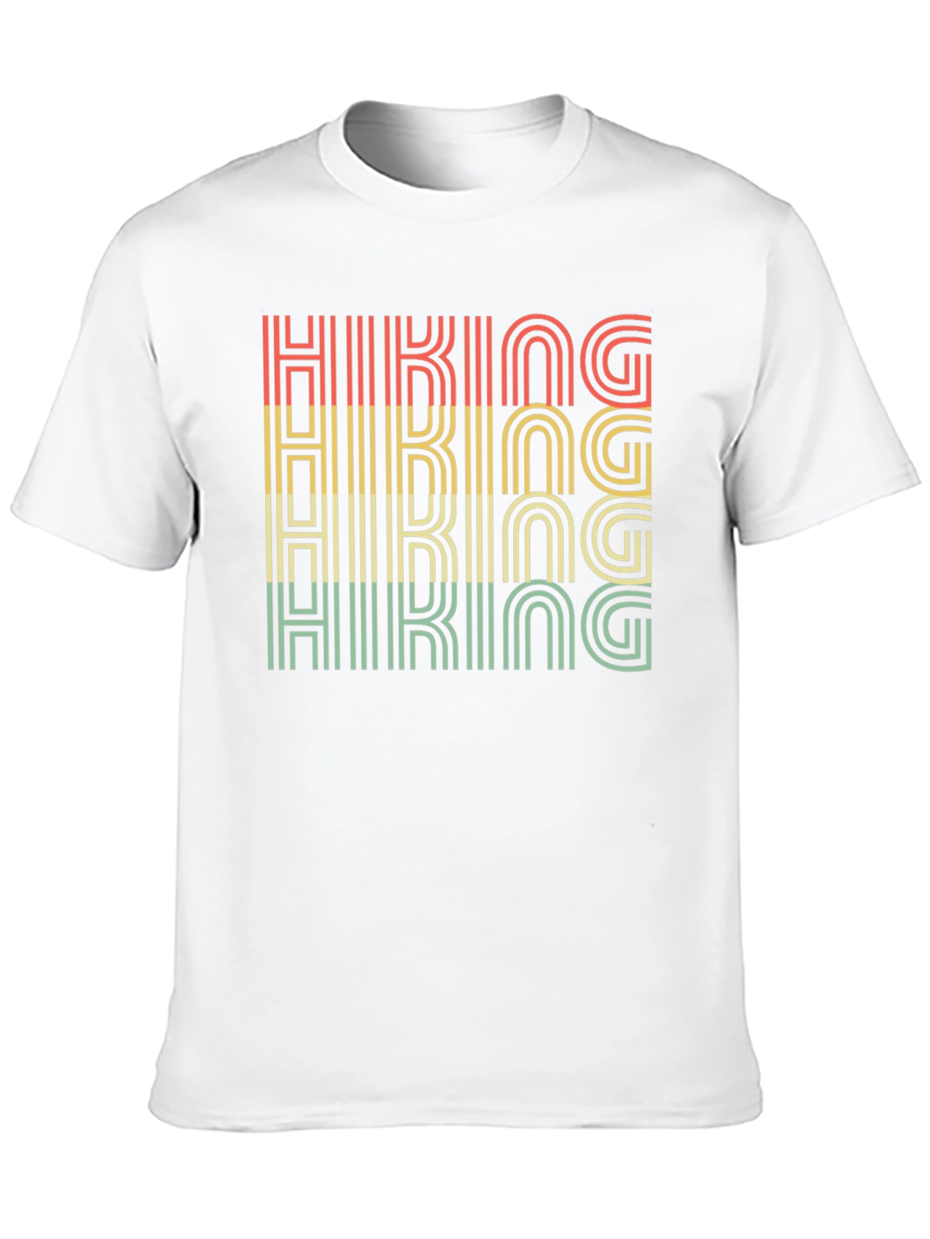 Retro Hiking T-Shirt - Outdoor Adventure Tee
