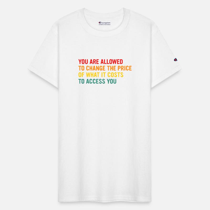 You Are Allowed To Change The Price