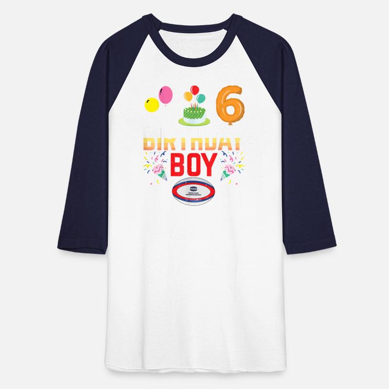 Youth 6 Years Old Boy Bday 6th Birthday Boy Rugby