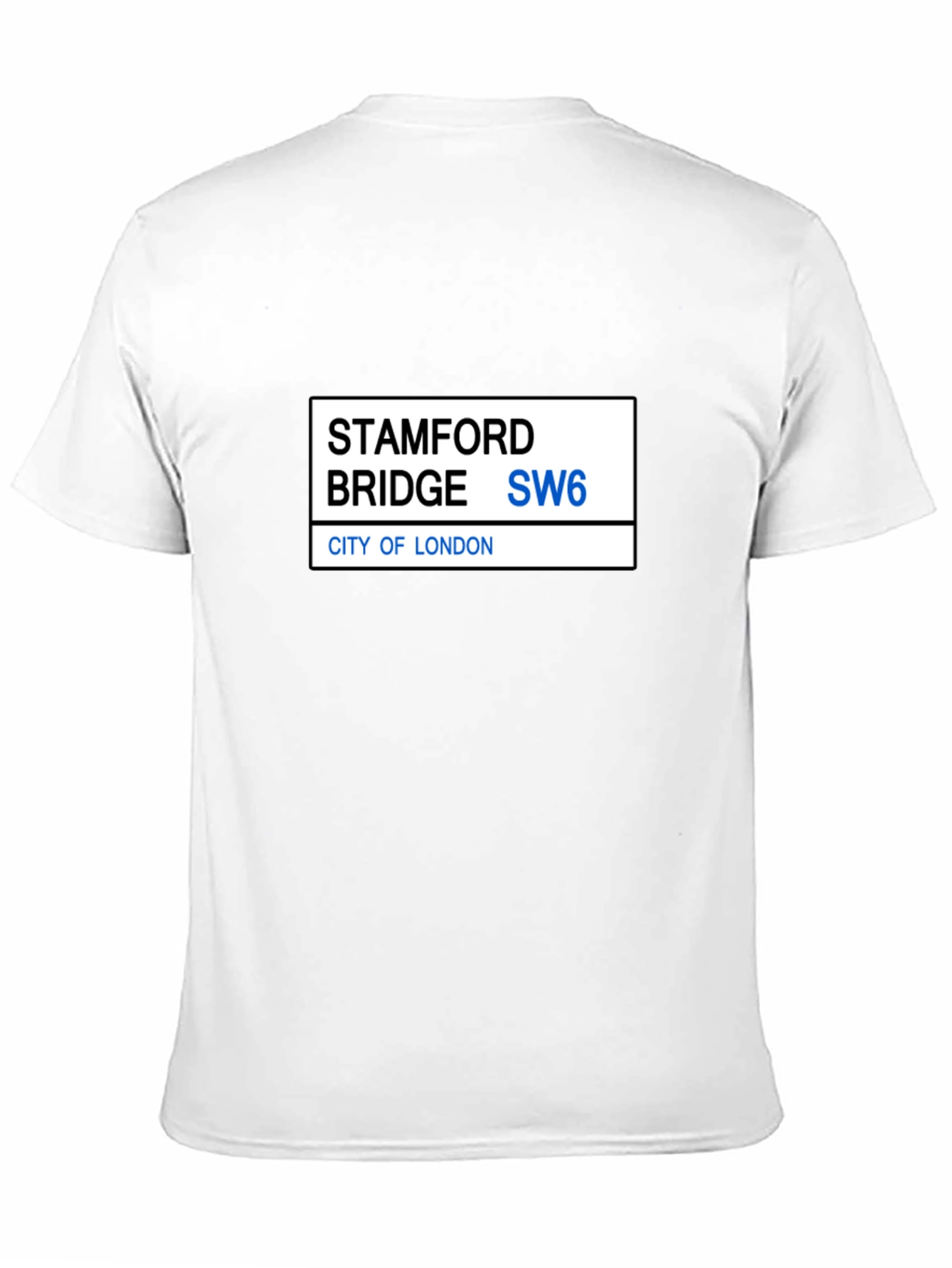 Stamford Bridge SW6 Black T-Shirt