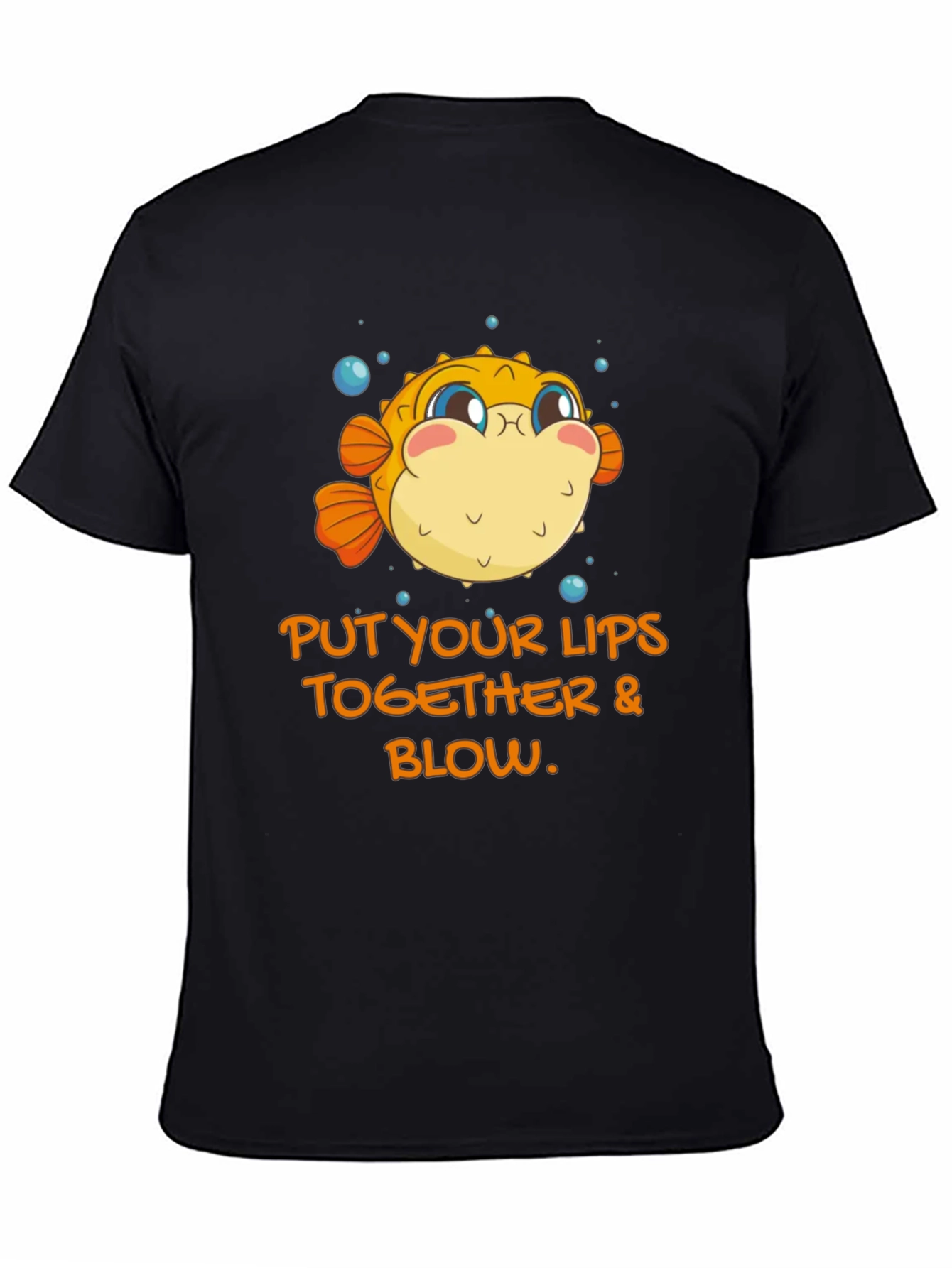 Puffer Fish Blow T-Shirt - Funny Graphic Tee