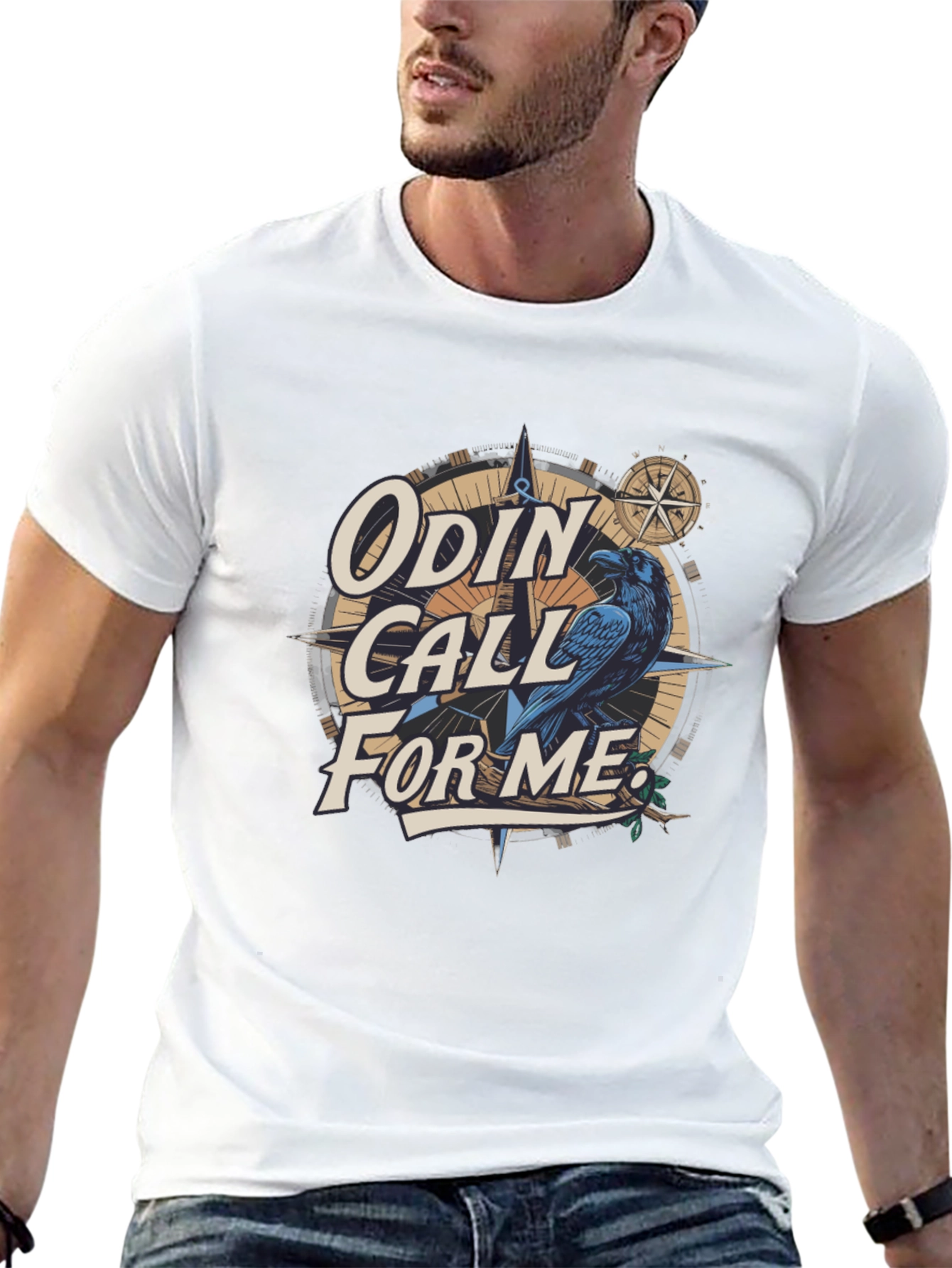 Odin Call For Me Raven T-Shirt