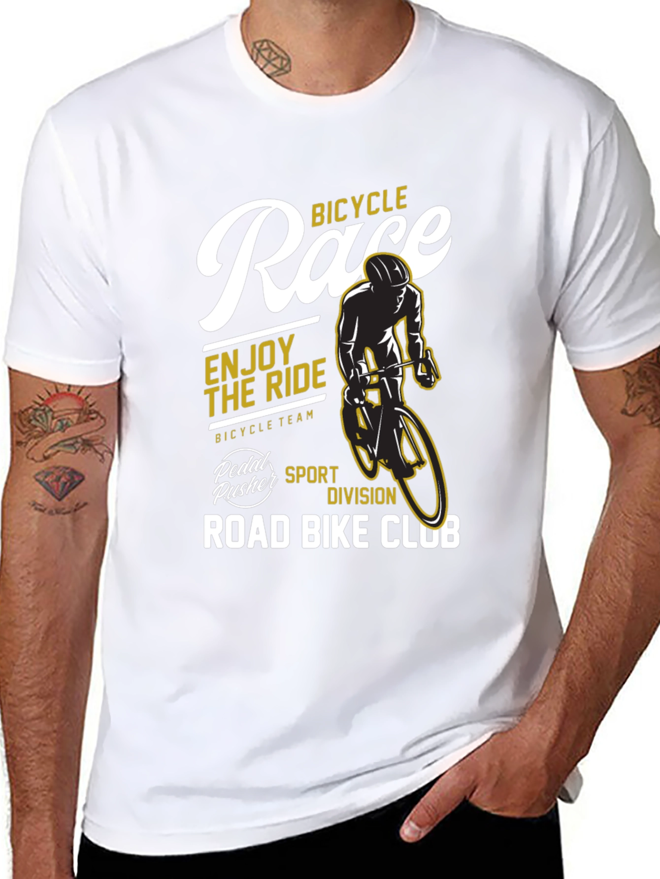Bicycle Race T-Shirt - Road Bike Club