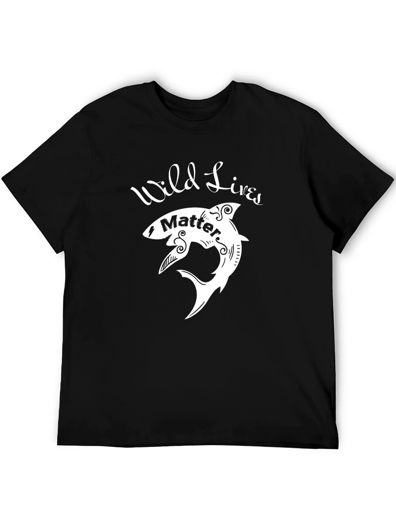Wild Lives Matter Shark Graphic Tee