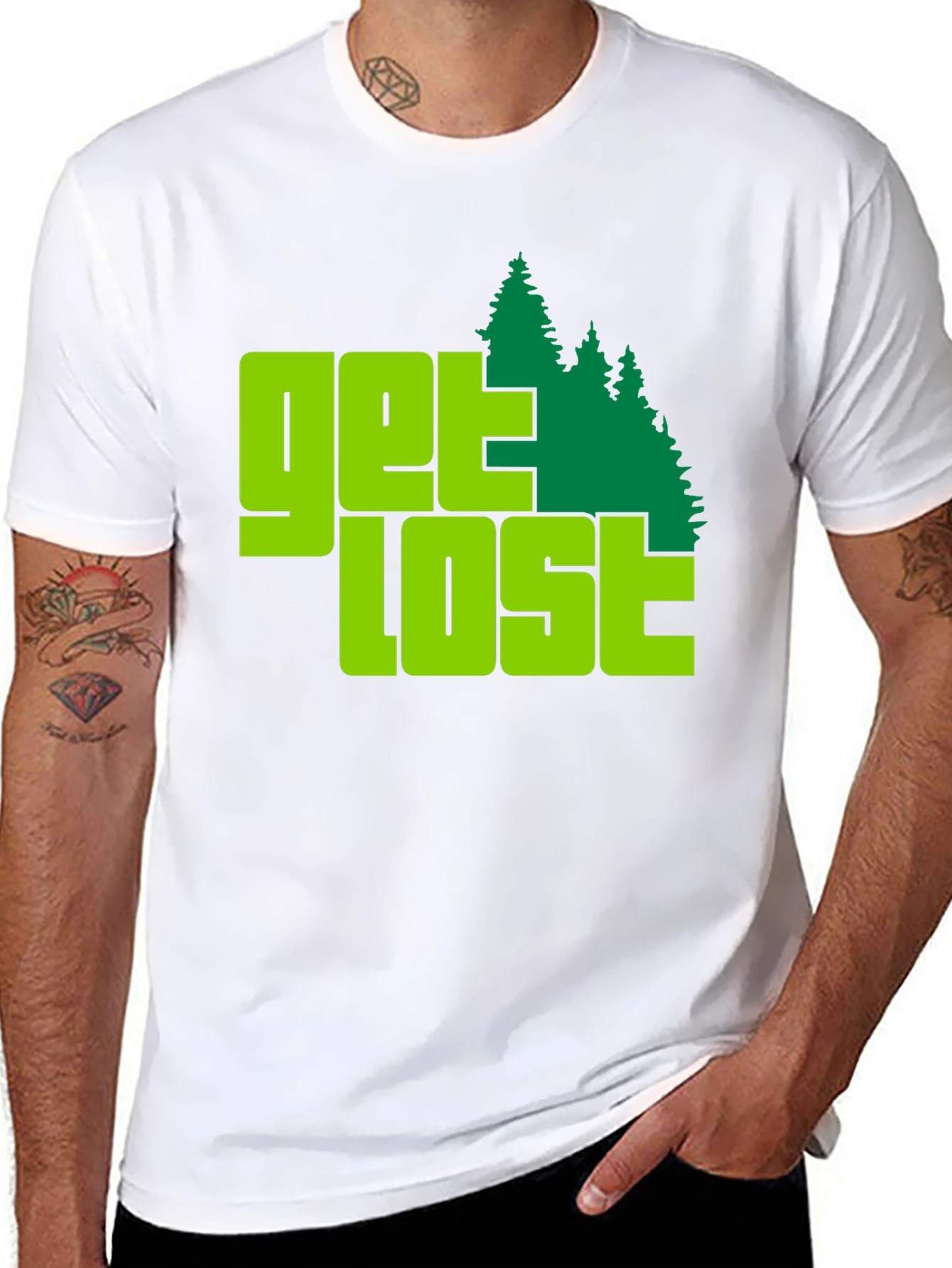 Get Lost Graphic Tee - Adventure Ready