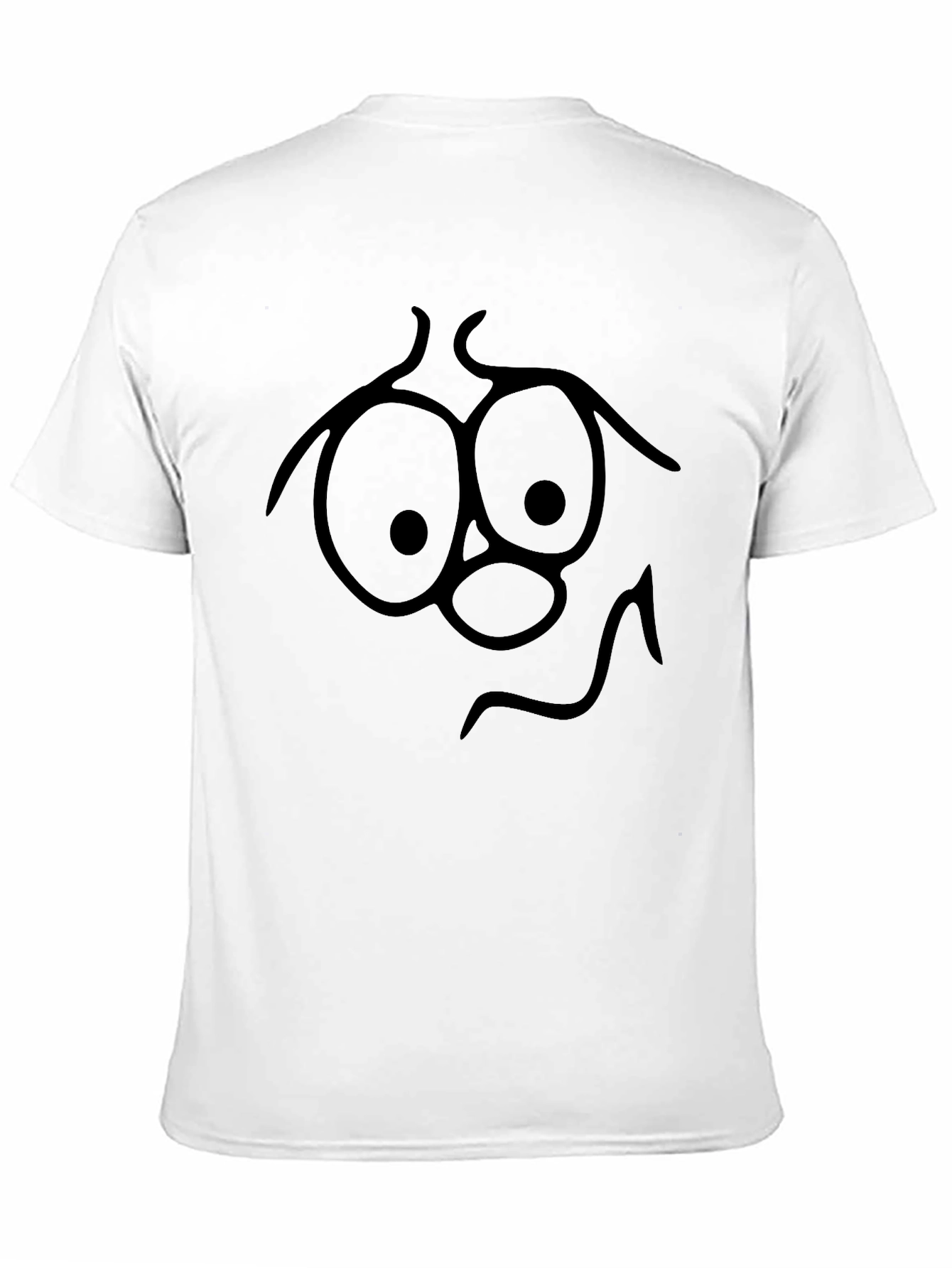 Funny Face Black Graphic Tee